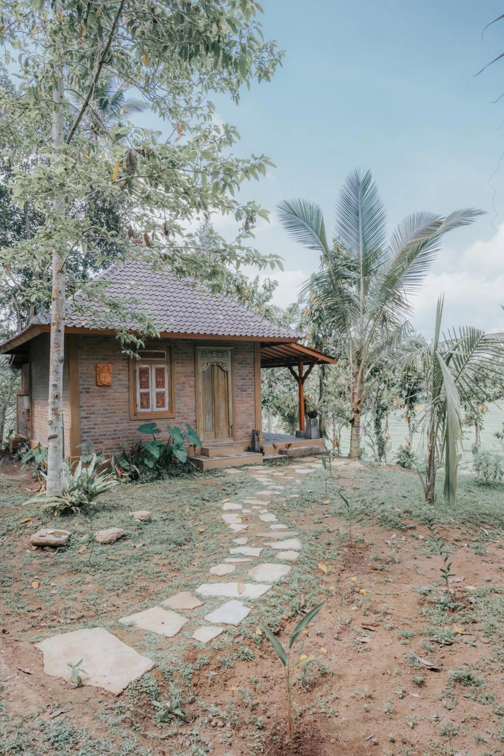 Bed in Saridevi Ecolodge