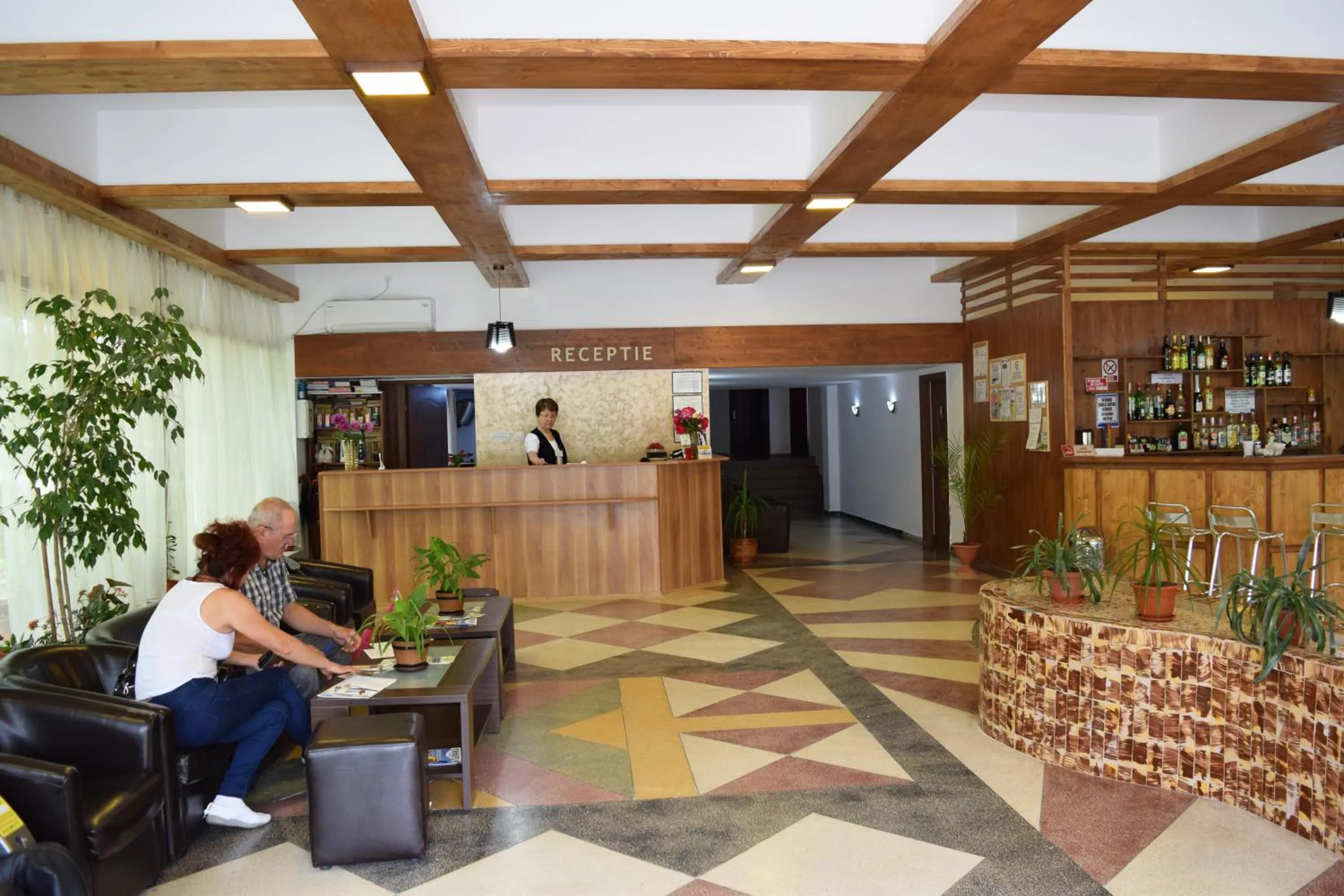 Lobby or reception in Hotel Sanda