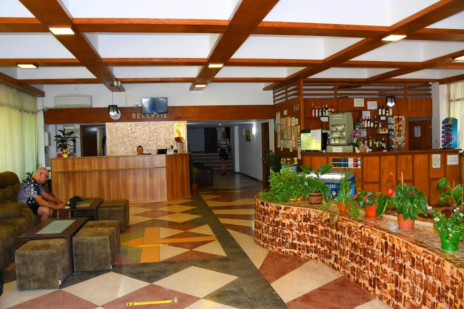 Lobby or reception in Hotel Sanda