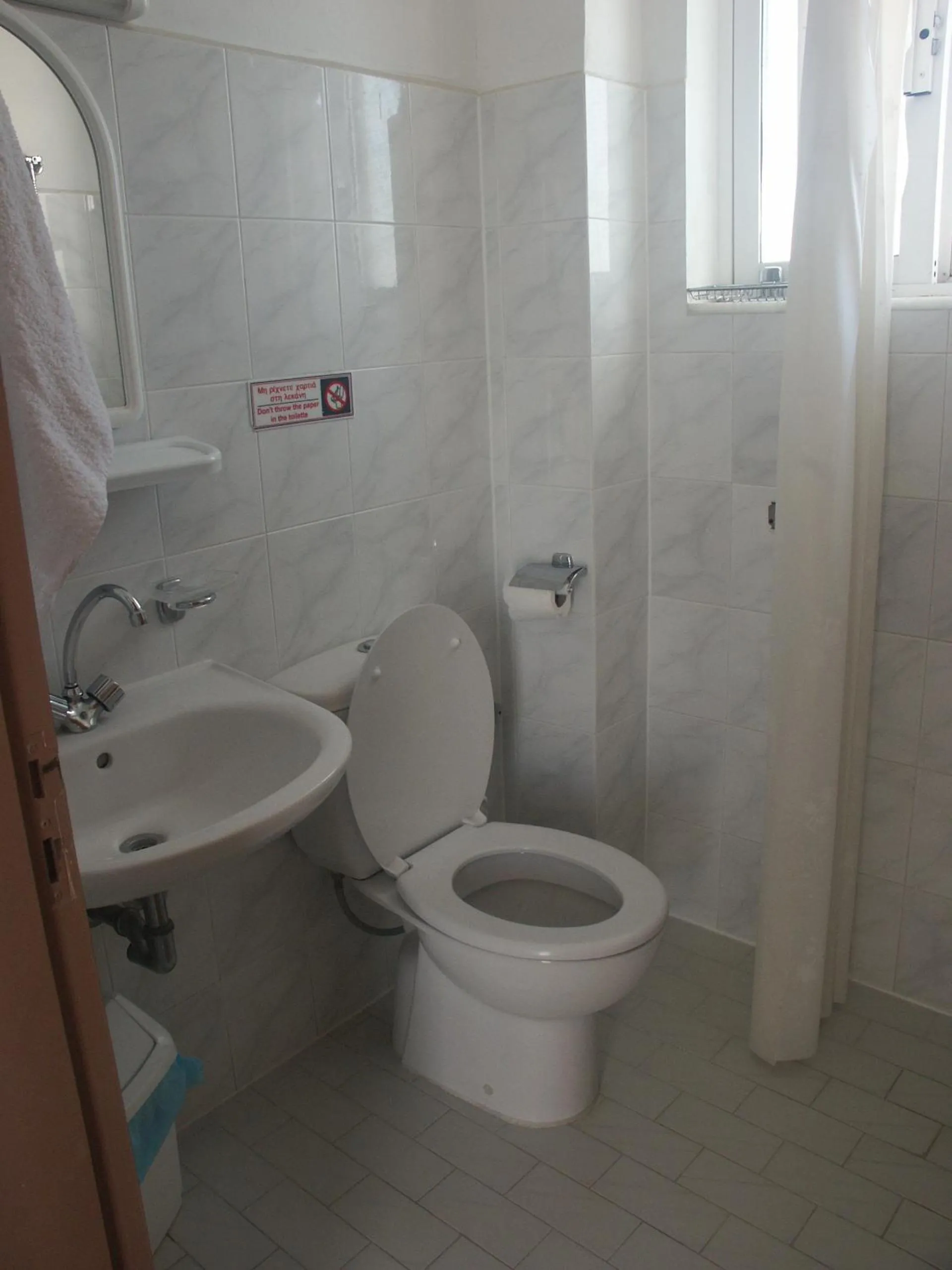 Toilet in Castle View Apartments