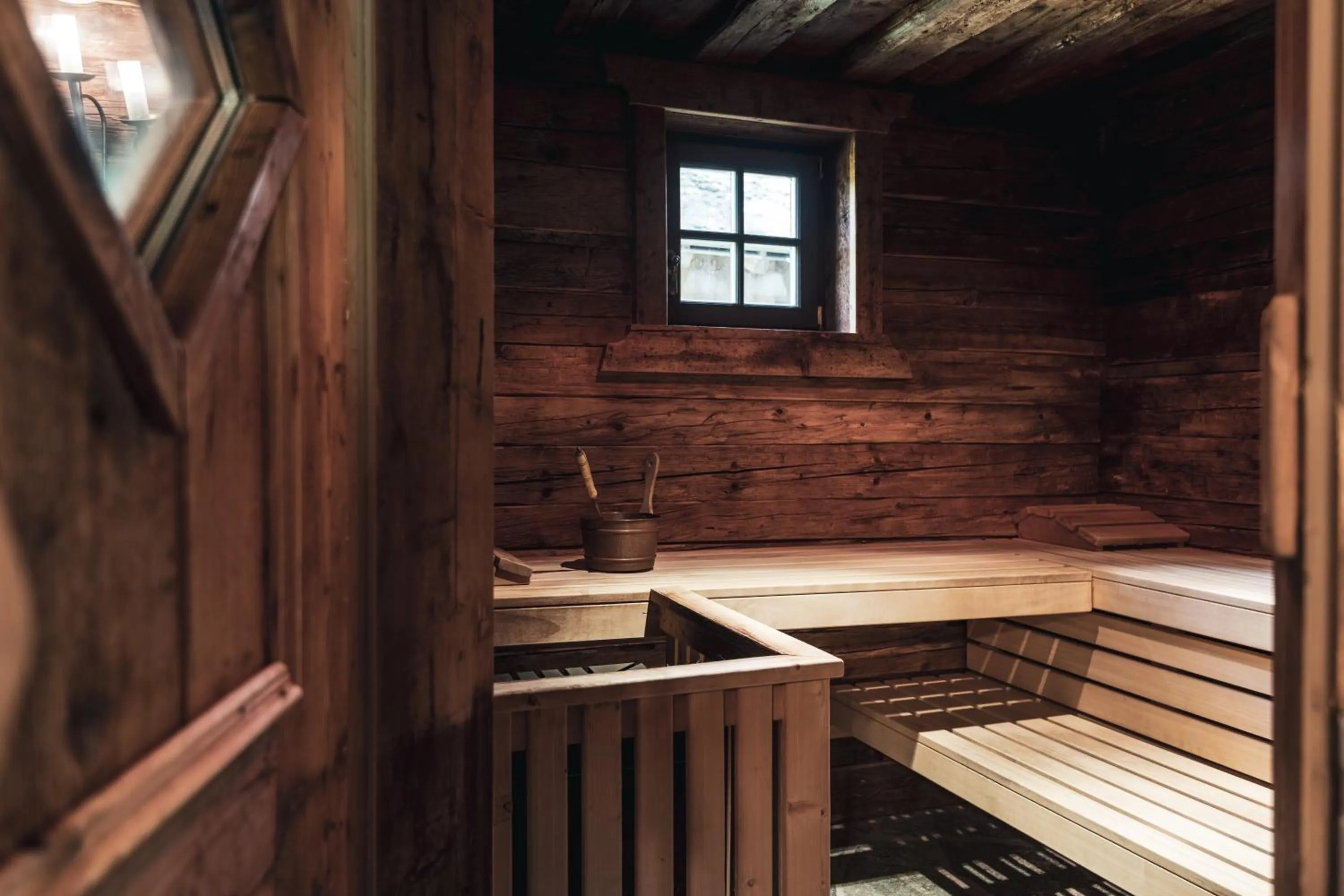 Sauna in Hotel Chalet Corso