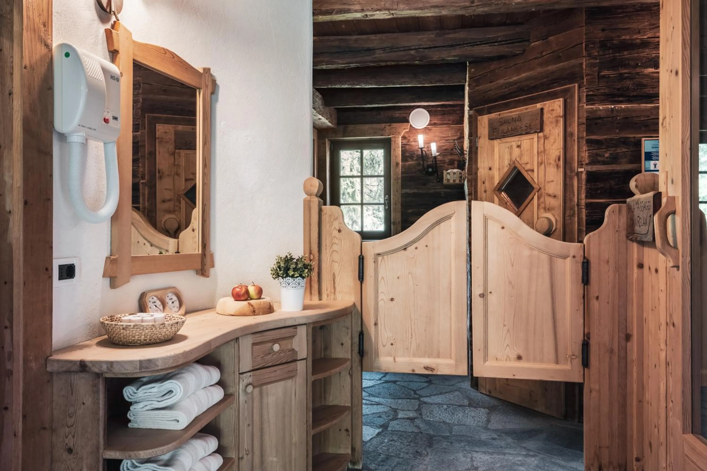 Spa and wellness centre/facilities in Hotel Chalet Corso