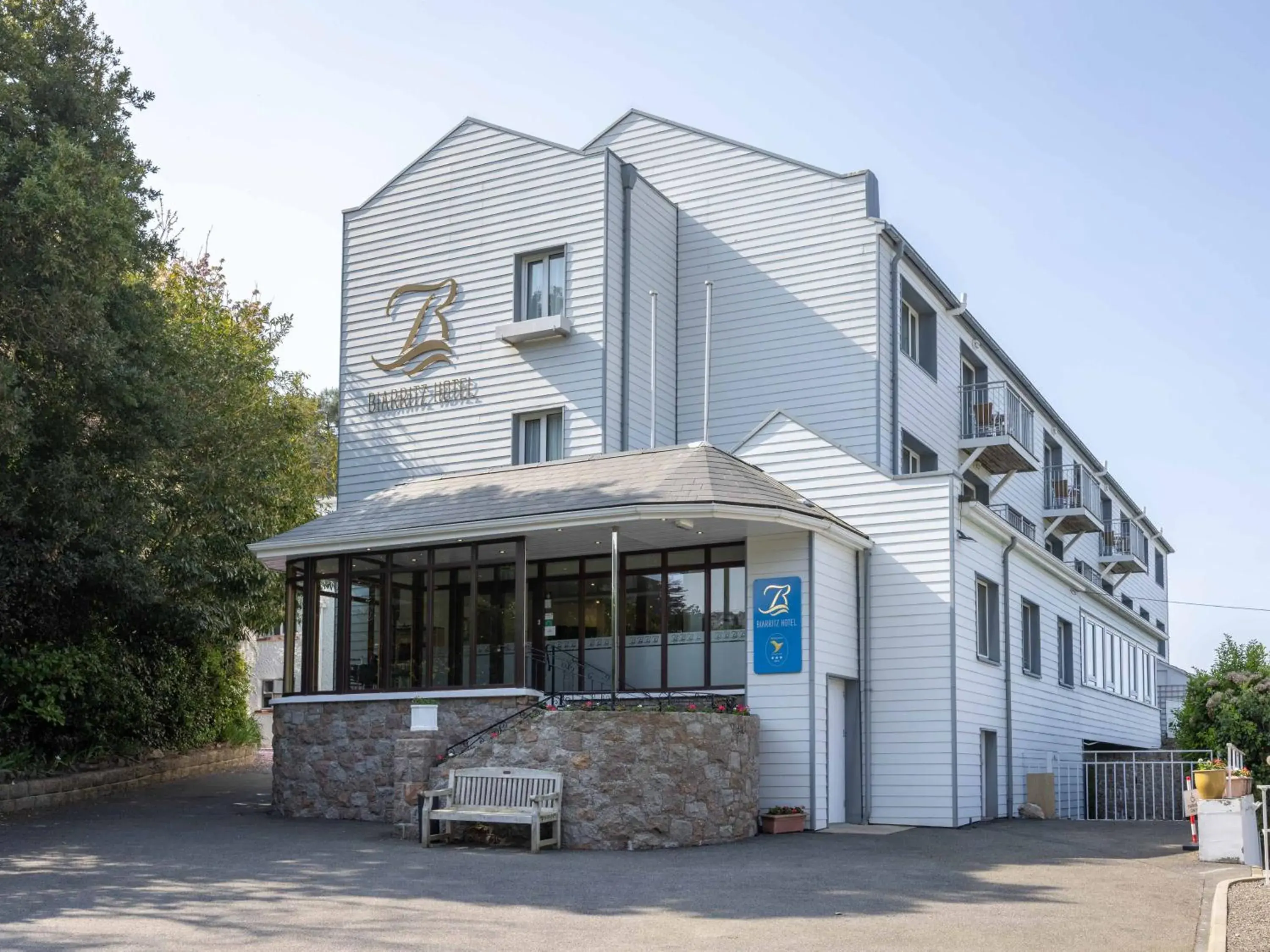 Facade/entrance in Biarritz Hotel Facade/entrance in Biarritz Hotel