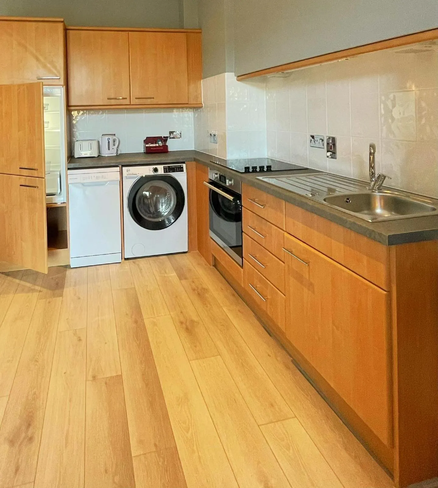 Kitchen or kitchenette in Biarritz Hotel