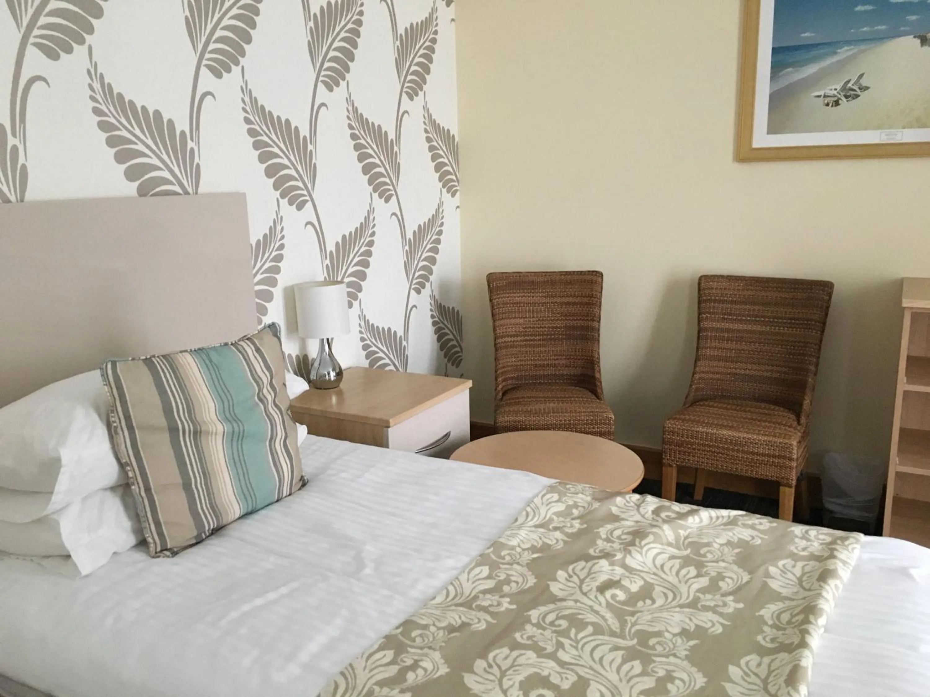 Bed in Biarritz Hotel