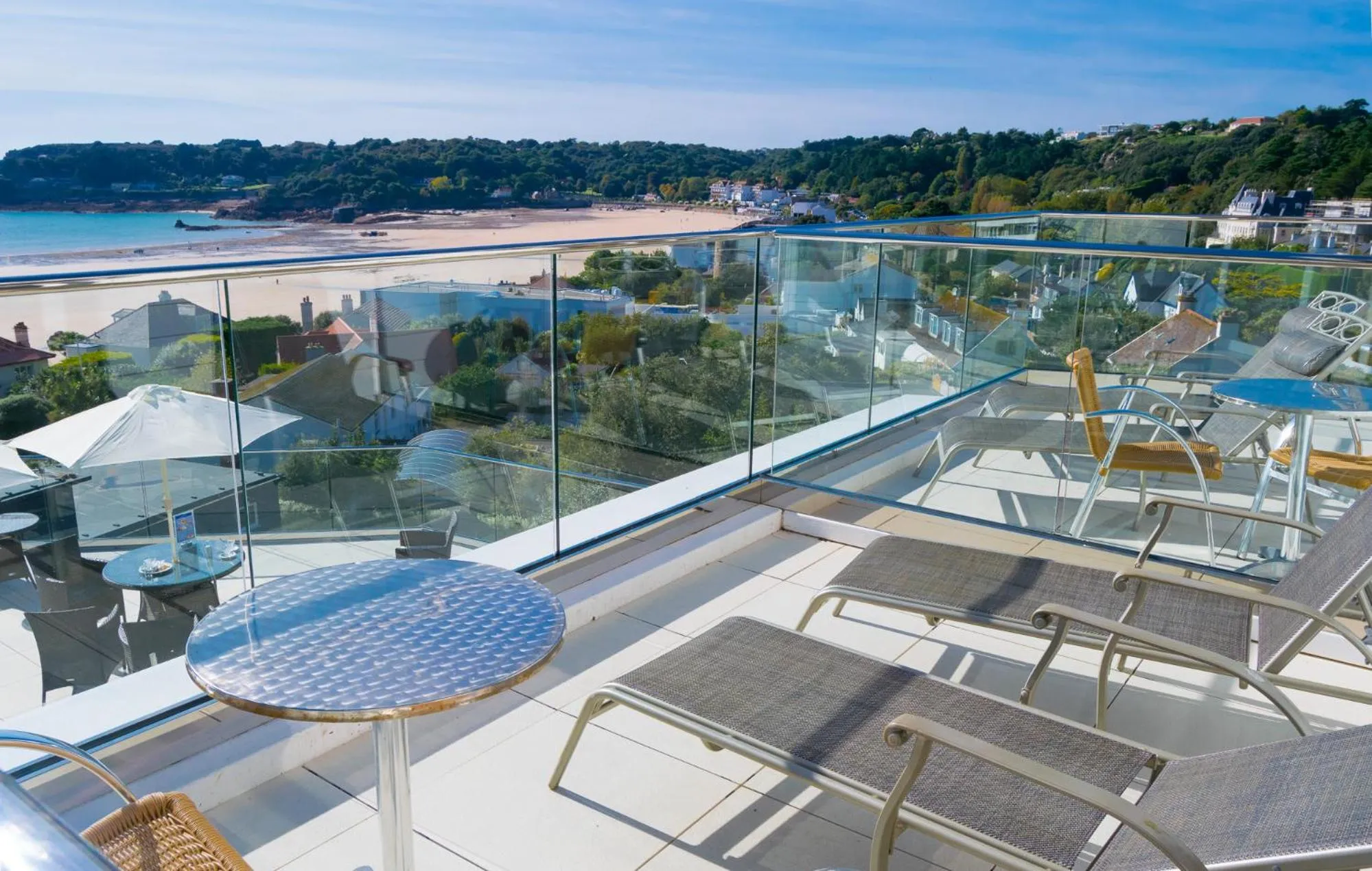 Balcony/Terrace in Biarritz Hotel