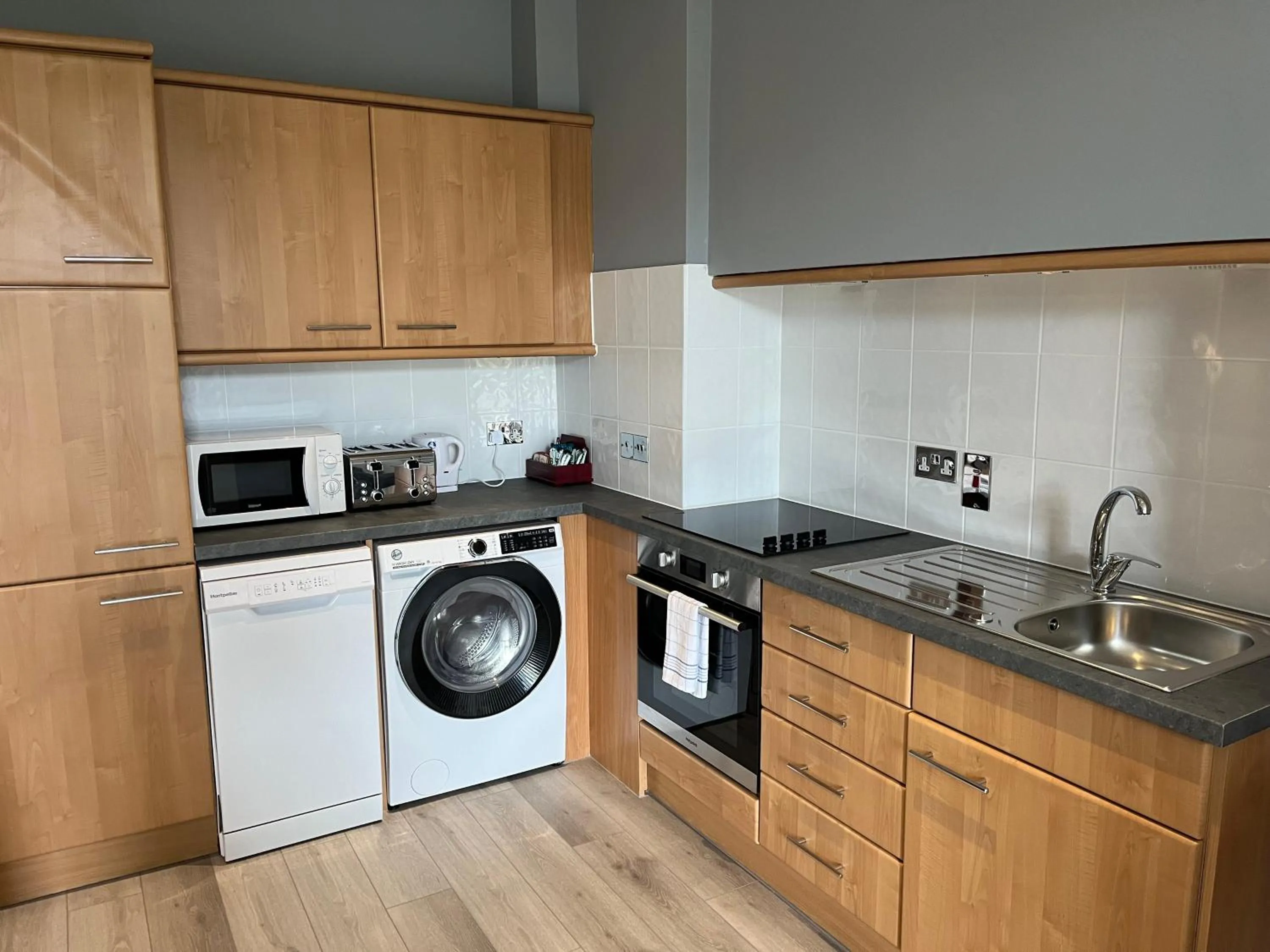 Kitchen or kitchenette in Biarritz Hotel
