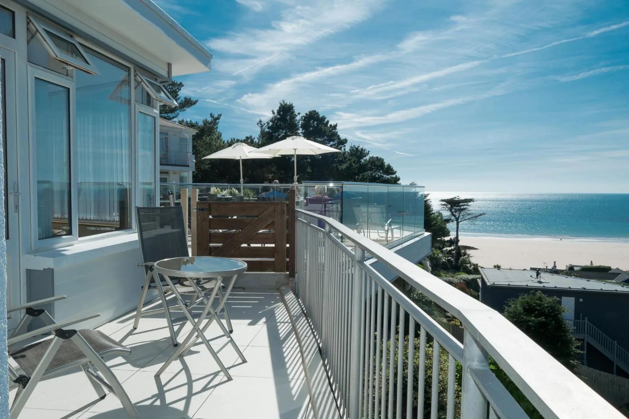 Balcony/Terrace in Biarritz Hotel