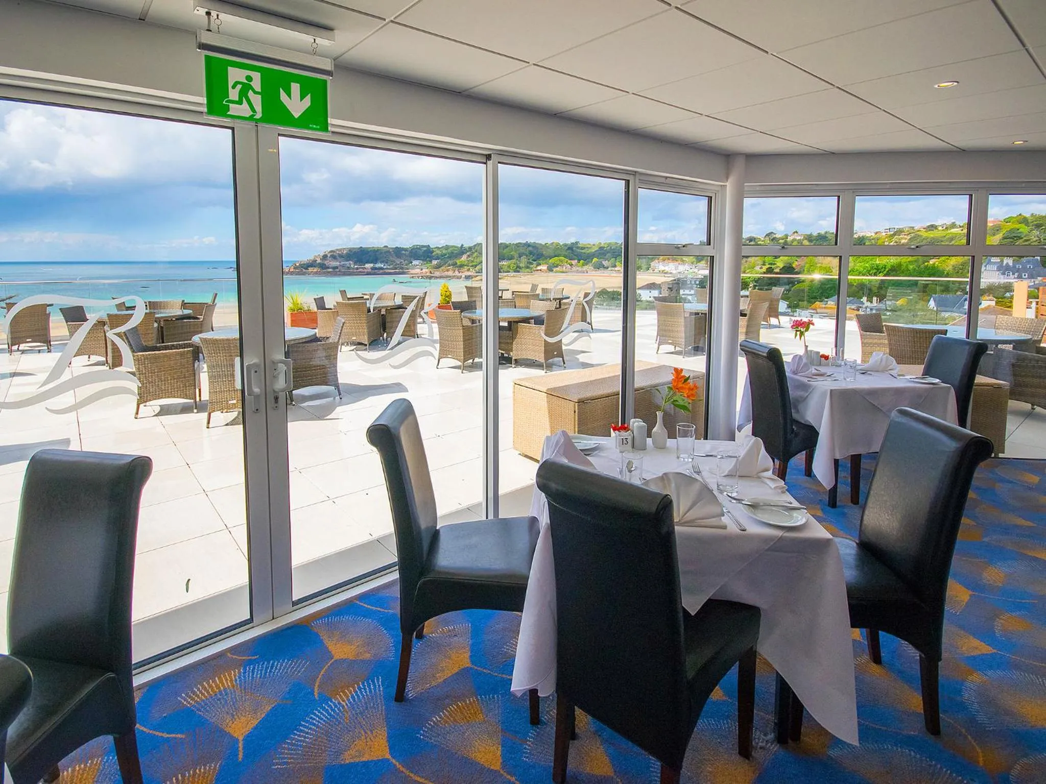 Balcony/Terrace in Biarritz Hotel