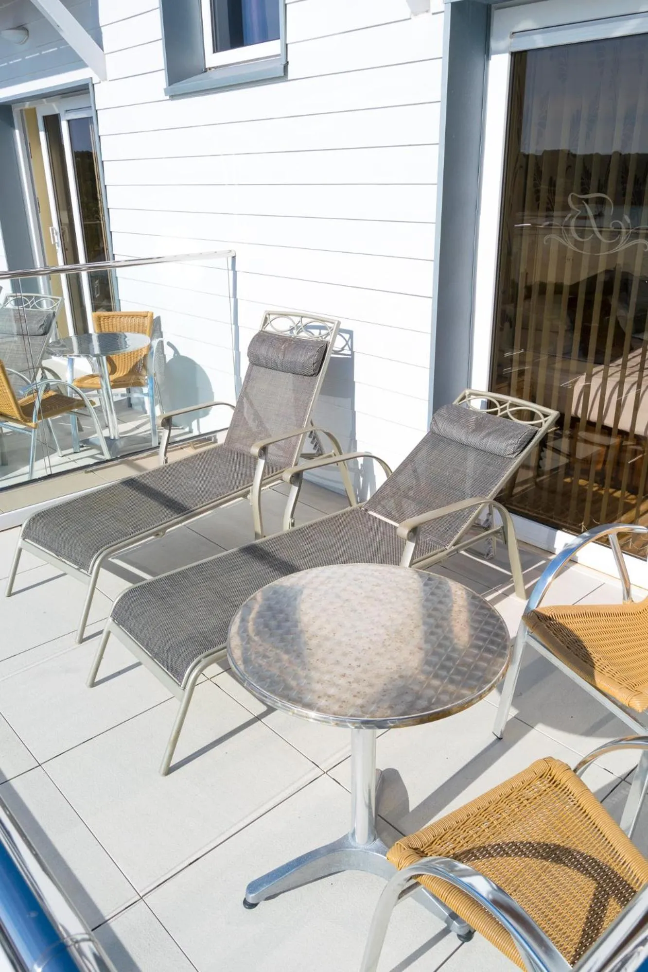 Balcony/Terrace in Biarritz Hotel