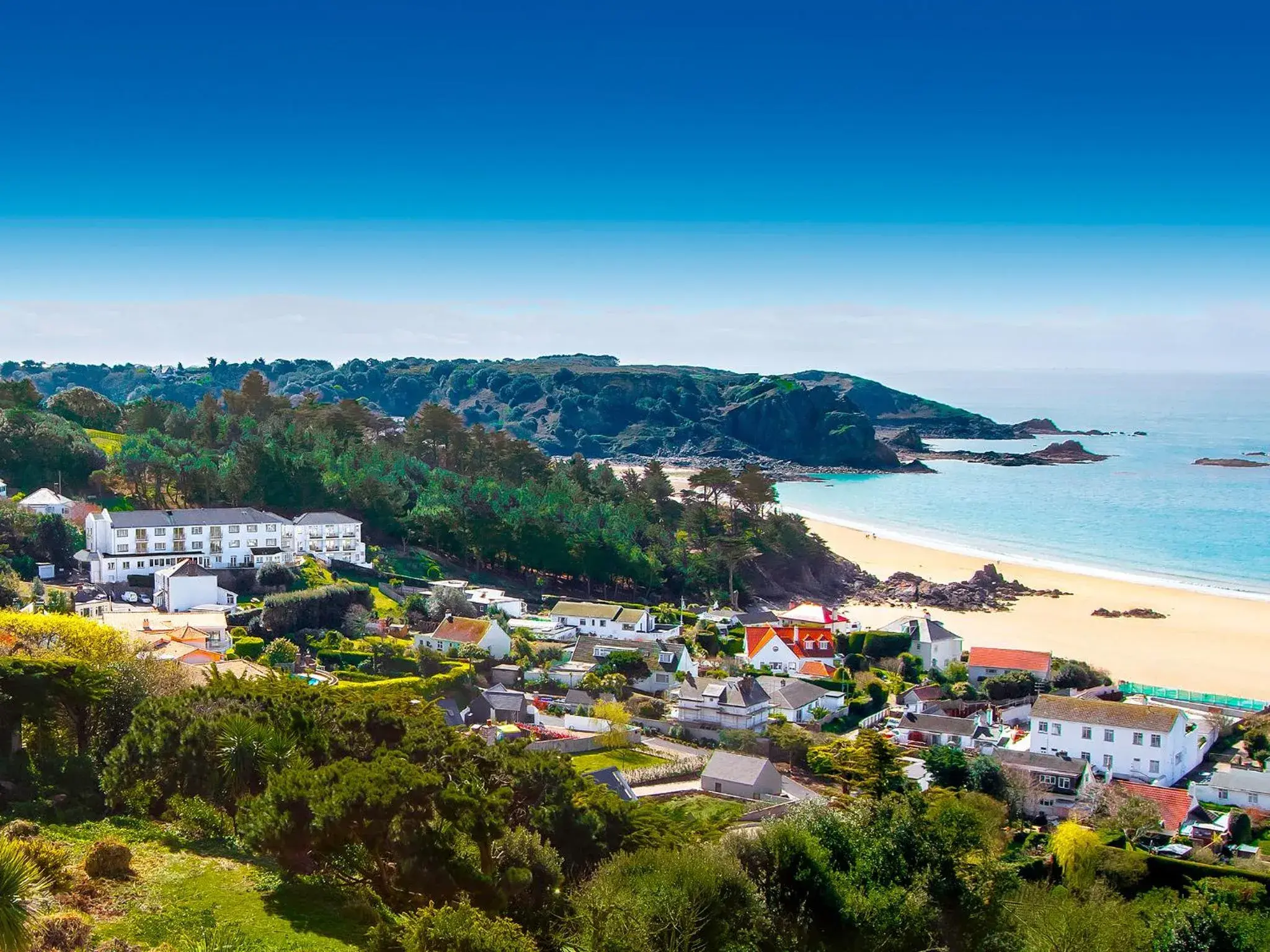 Bird's eye view in Biarritz Hotel Bird's eye view in Biarritz Hotel