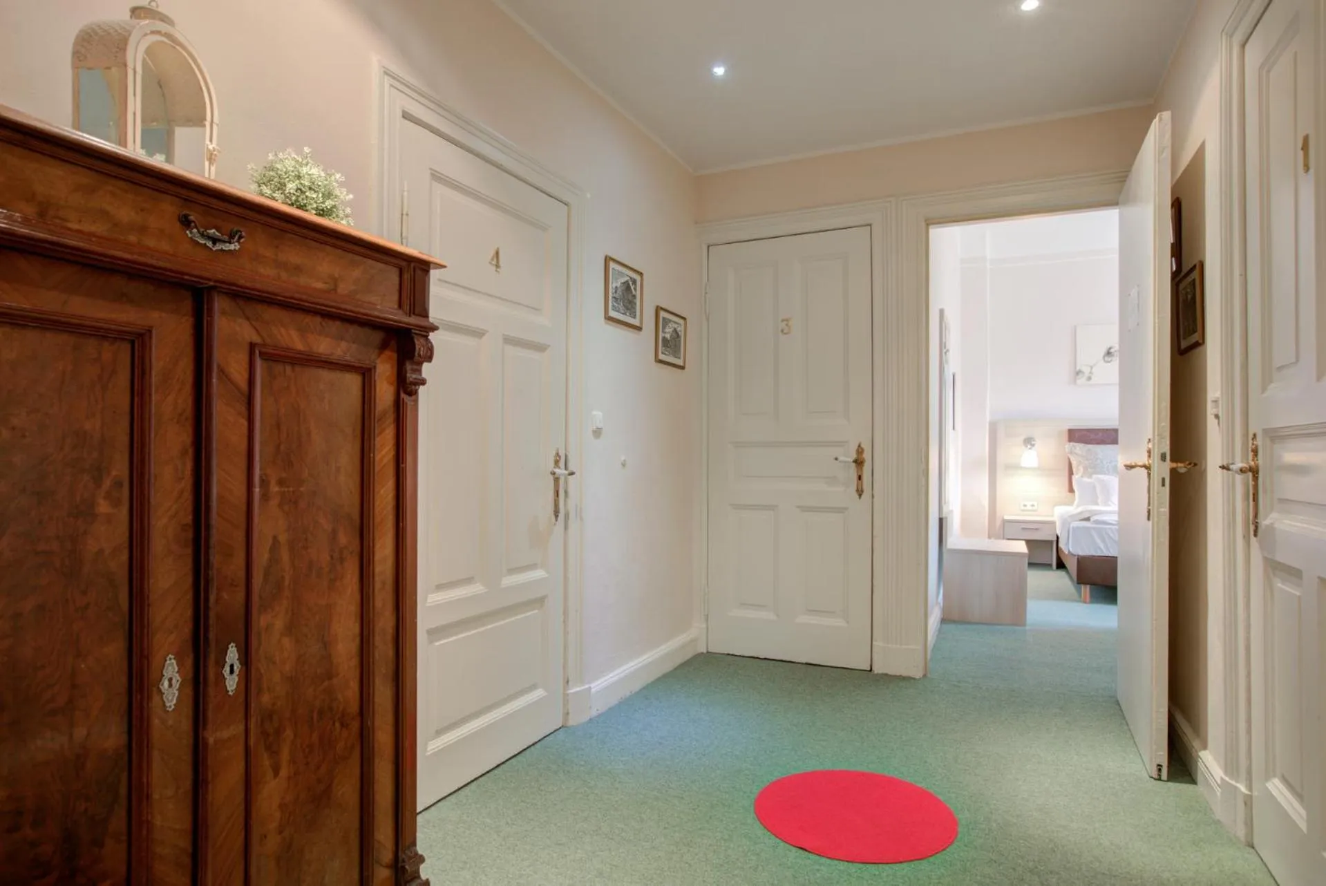 Decorative detail in Hotel See-Villa