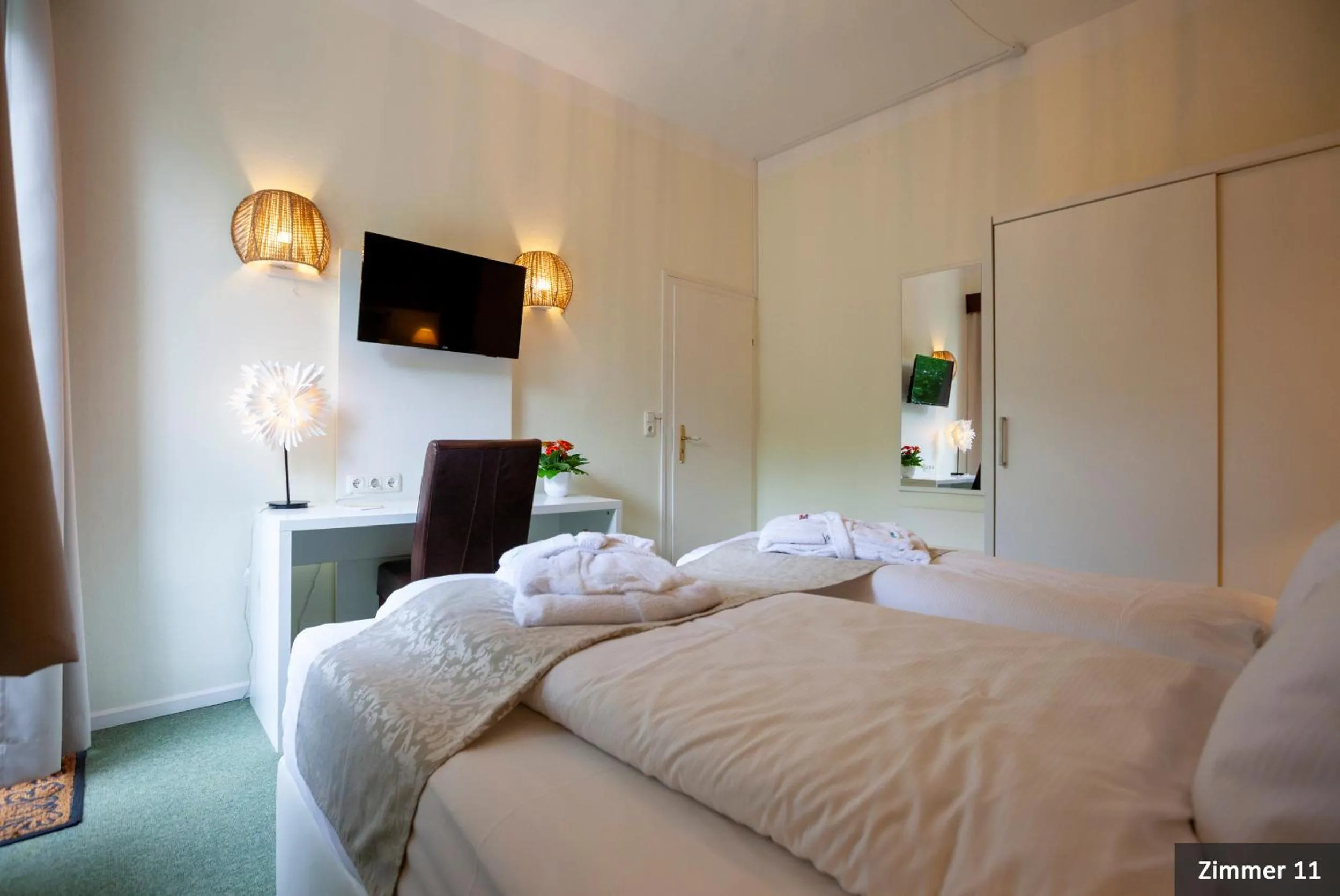 Bed in Hotel See-Villa