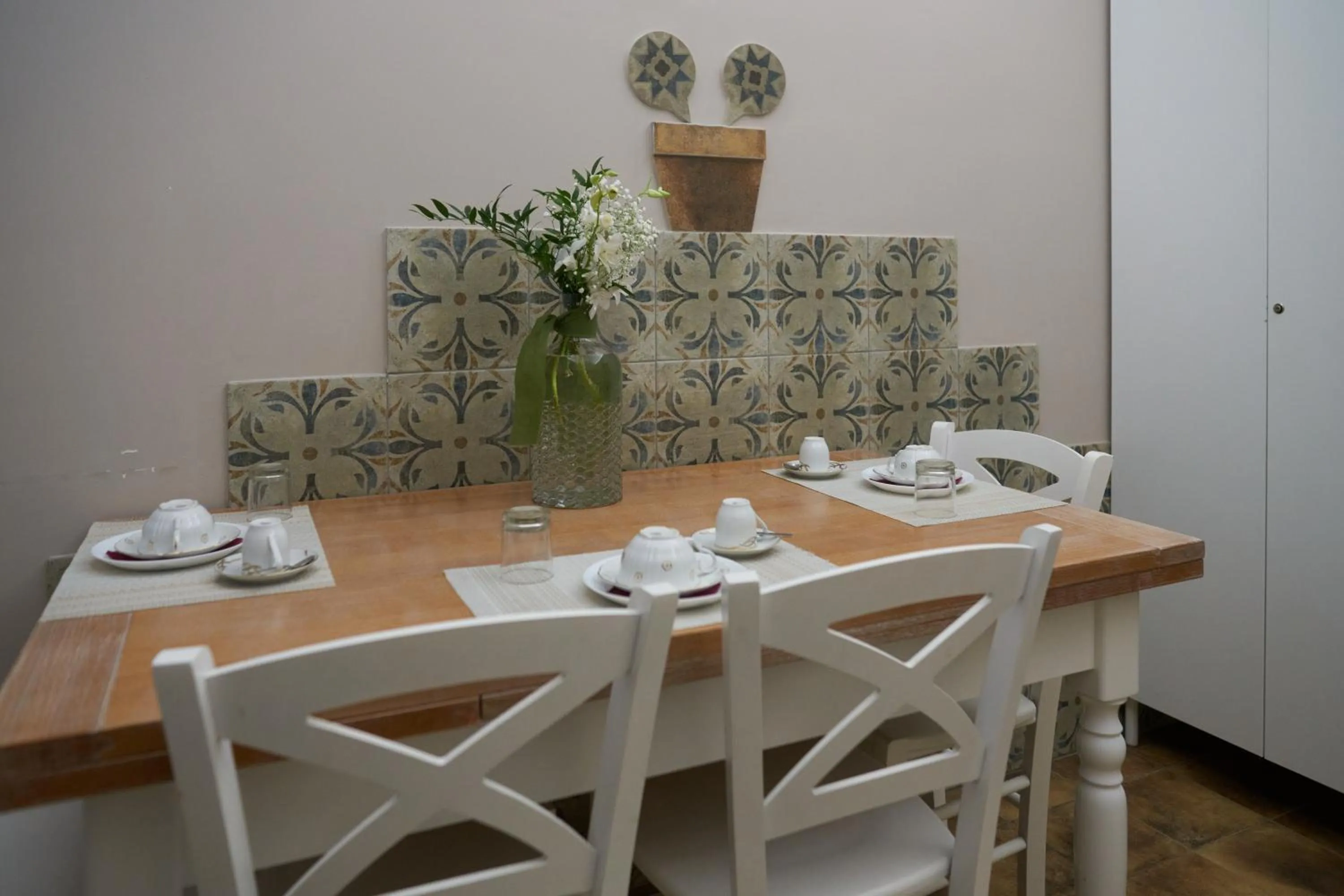 Communal kitchen in B&B Domvs tva