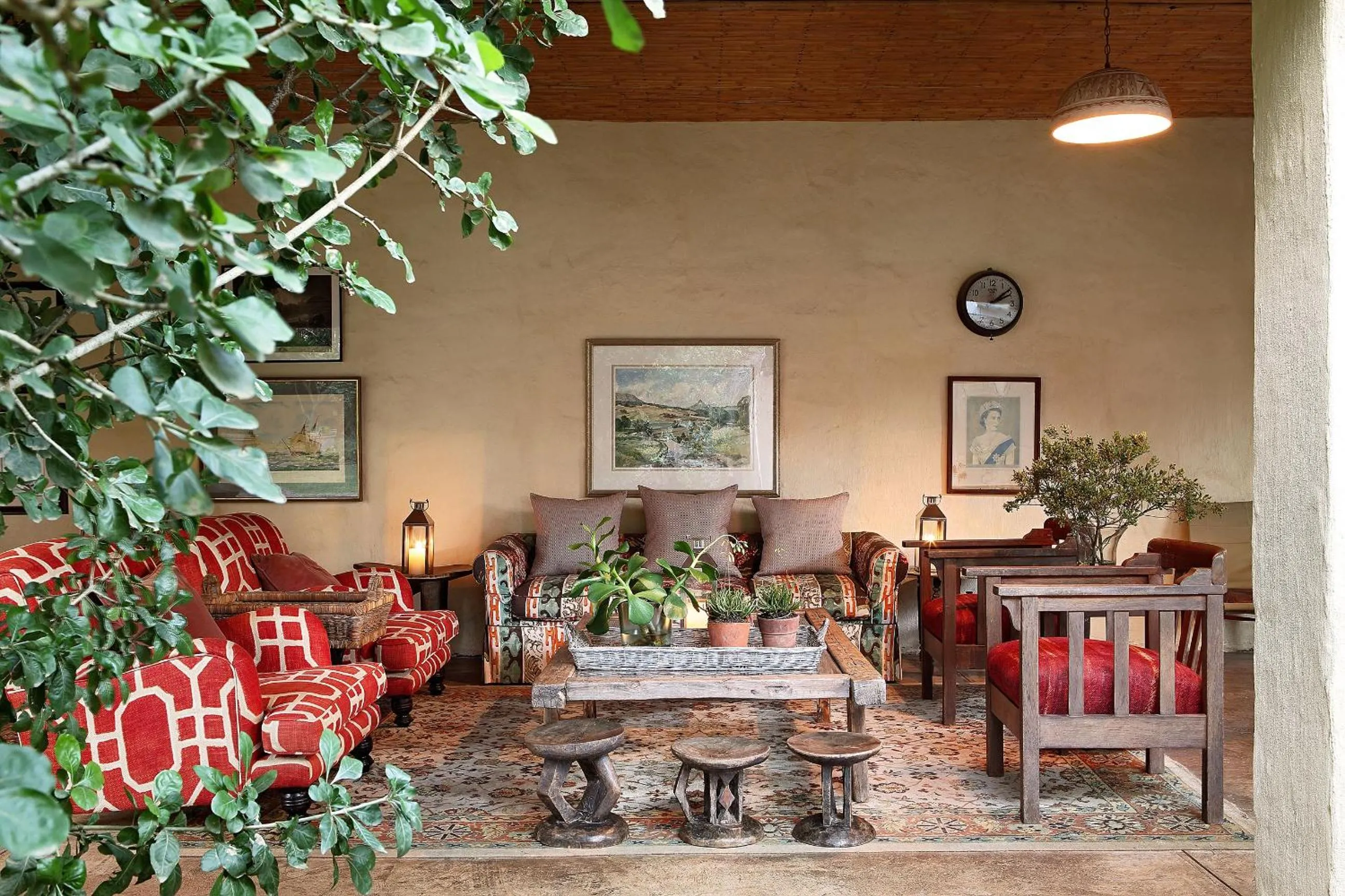 Living room in Elephant House