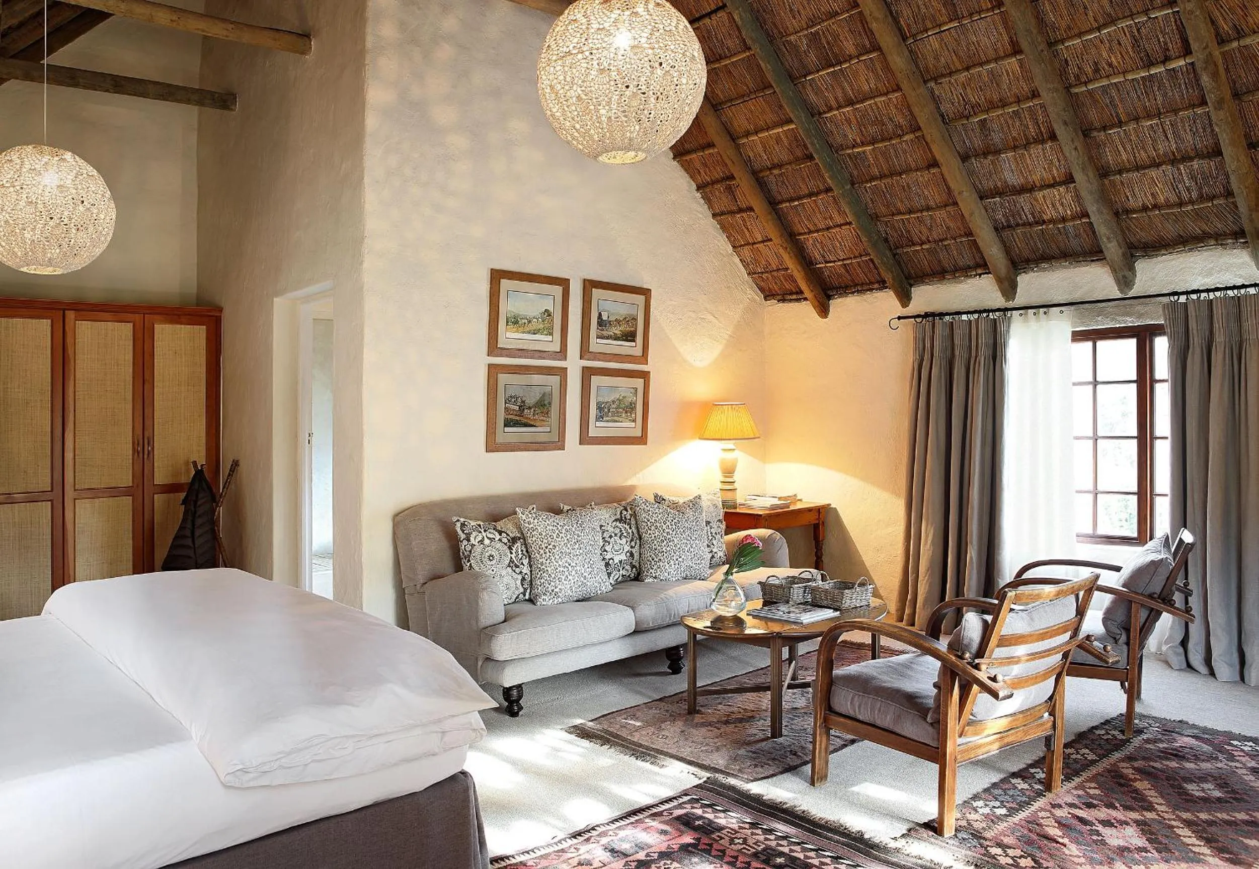 Decorative detail, Bed in Elephant House