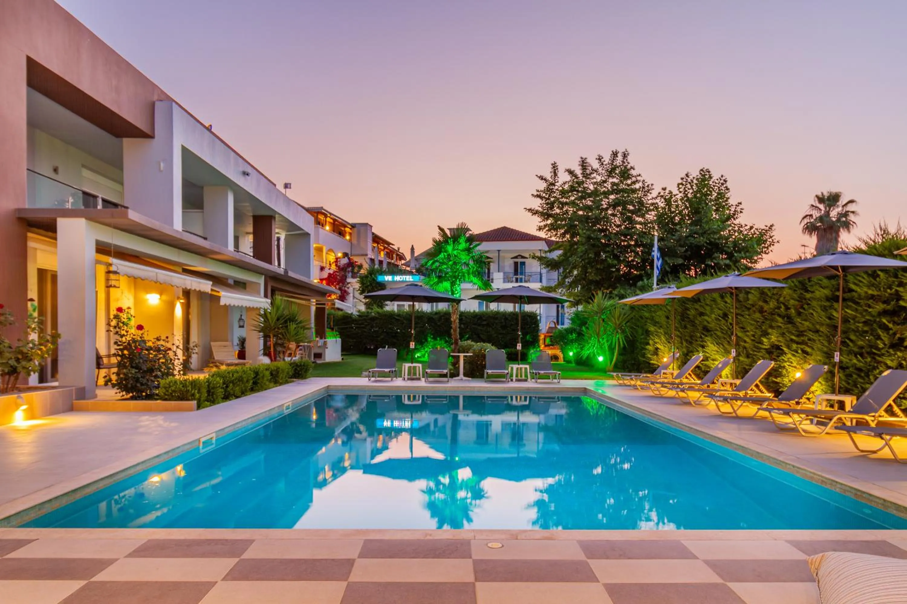 Property building in EllinFos Apartments