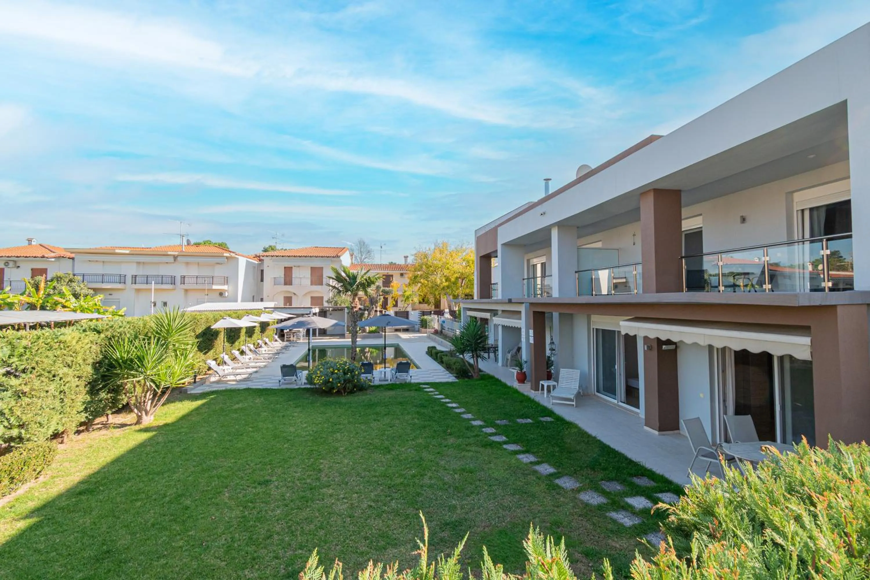 Property building in EllinFos Apartments