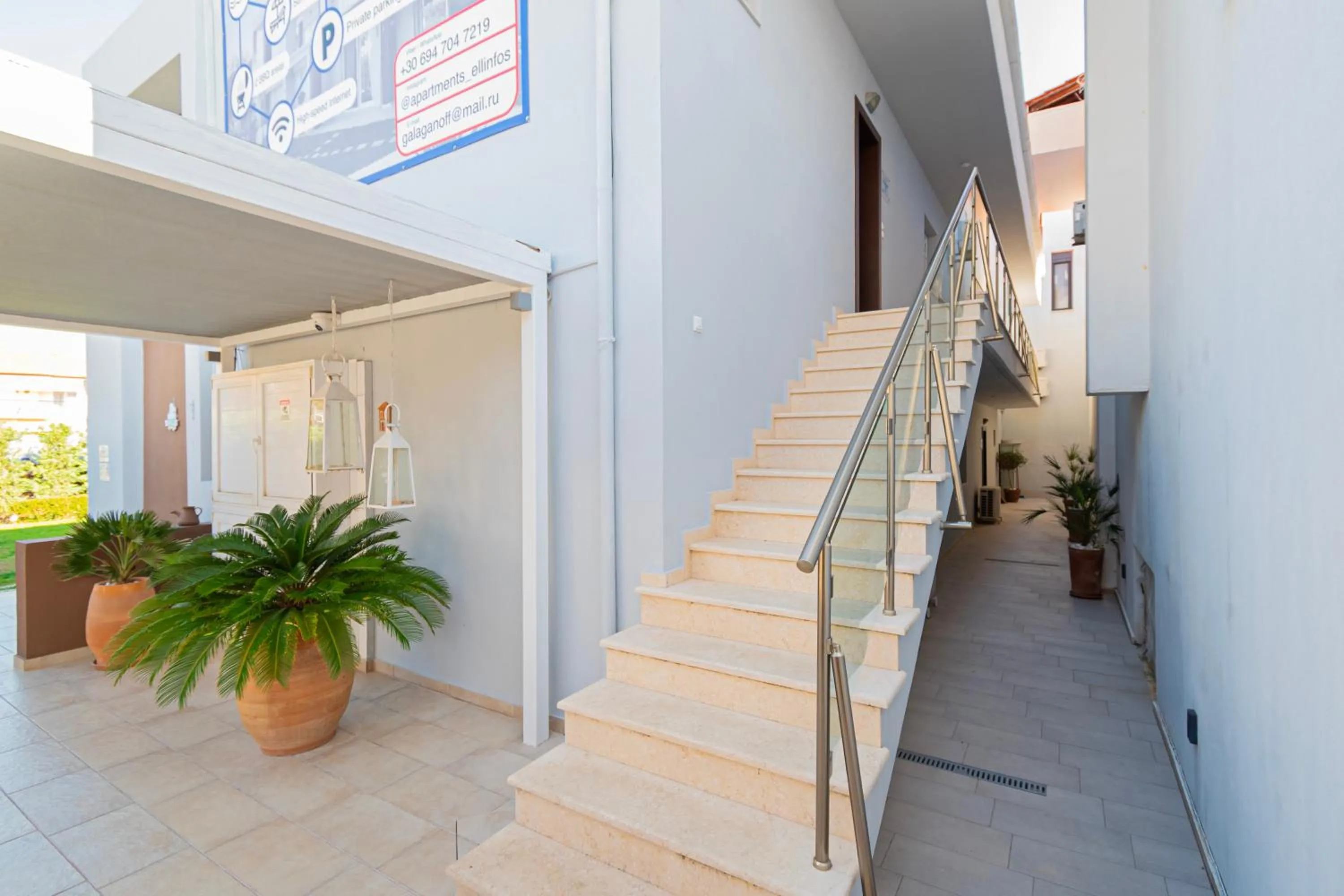 Property building in EllinFos Apartments