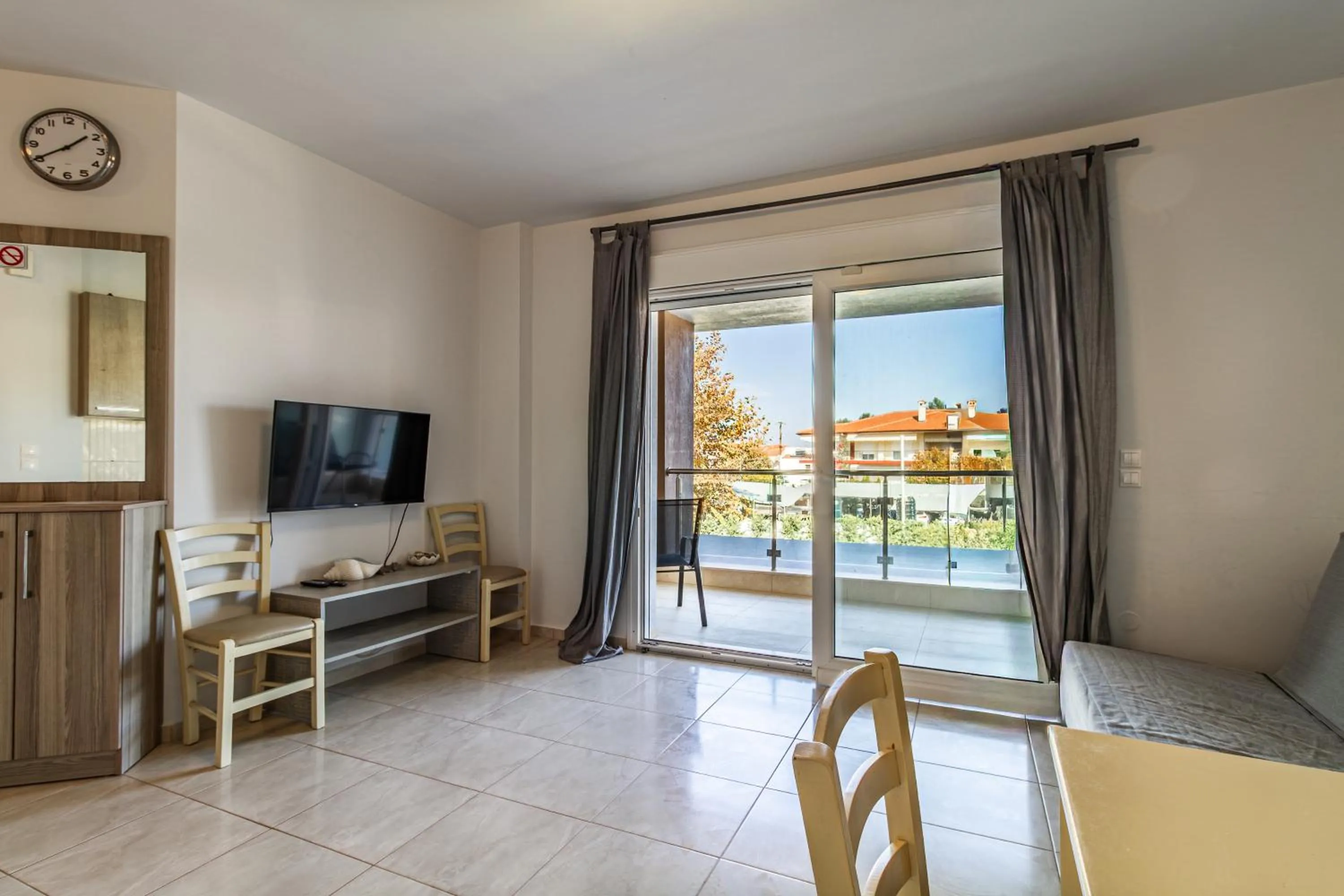 Seating area in EllinFos Apartments