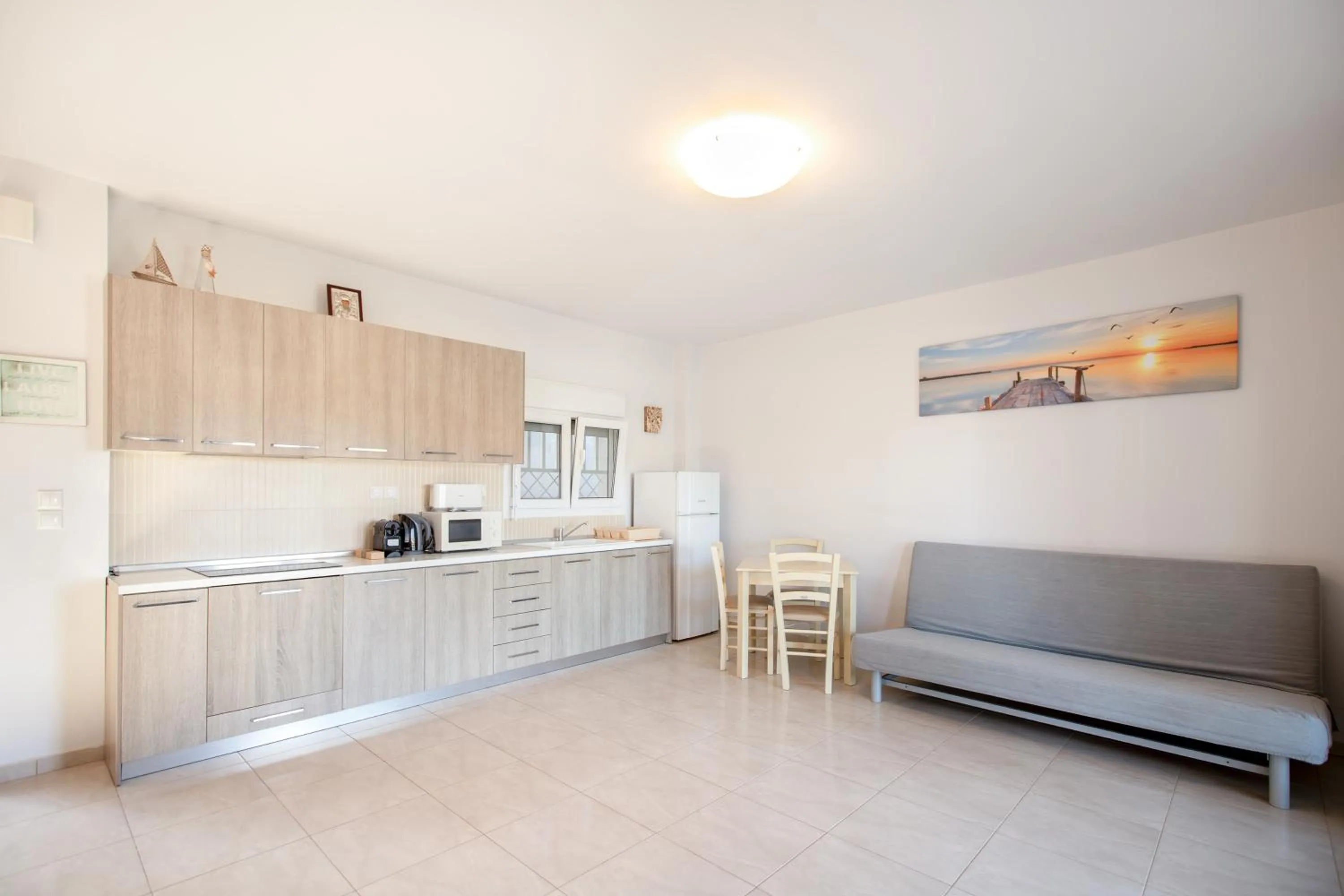 kitchen in EllinFos Apartments