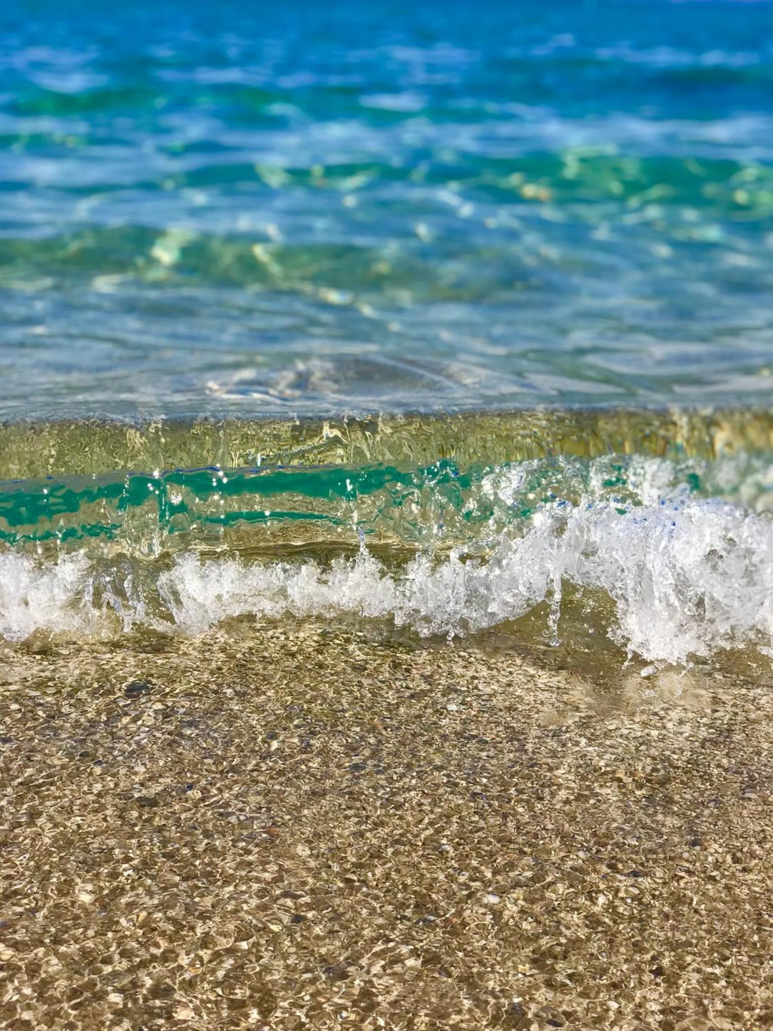 Beach in EllinFos Apartments