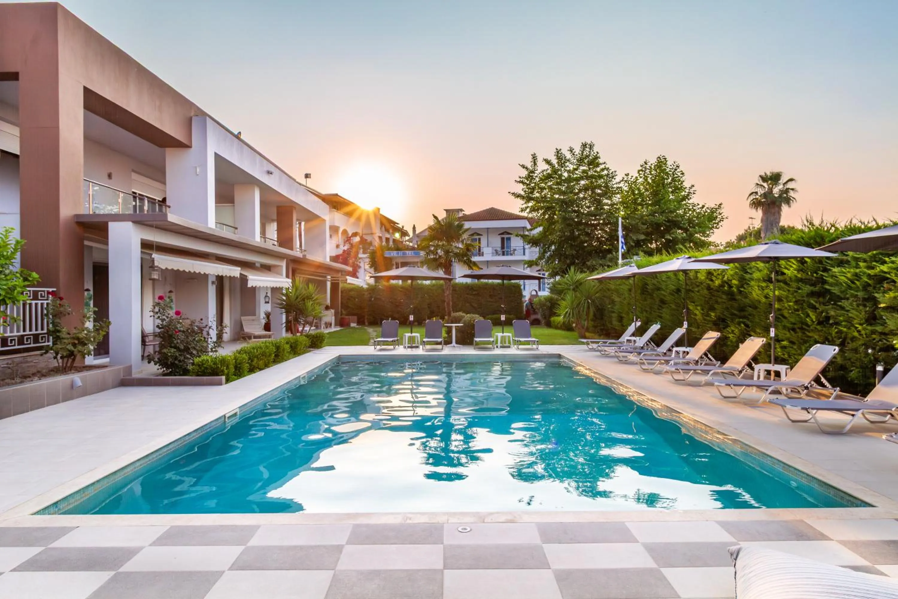 Property building in EllinFos Apartments