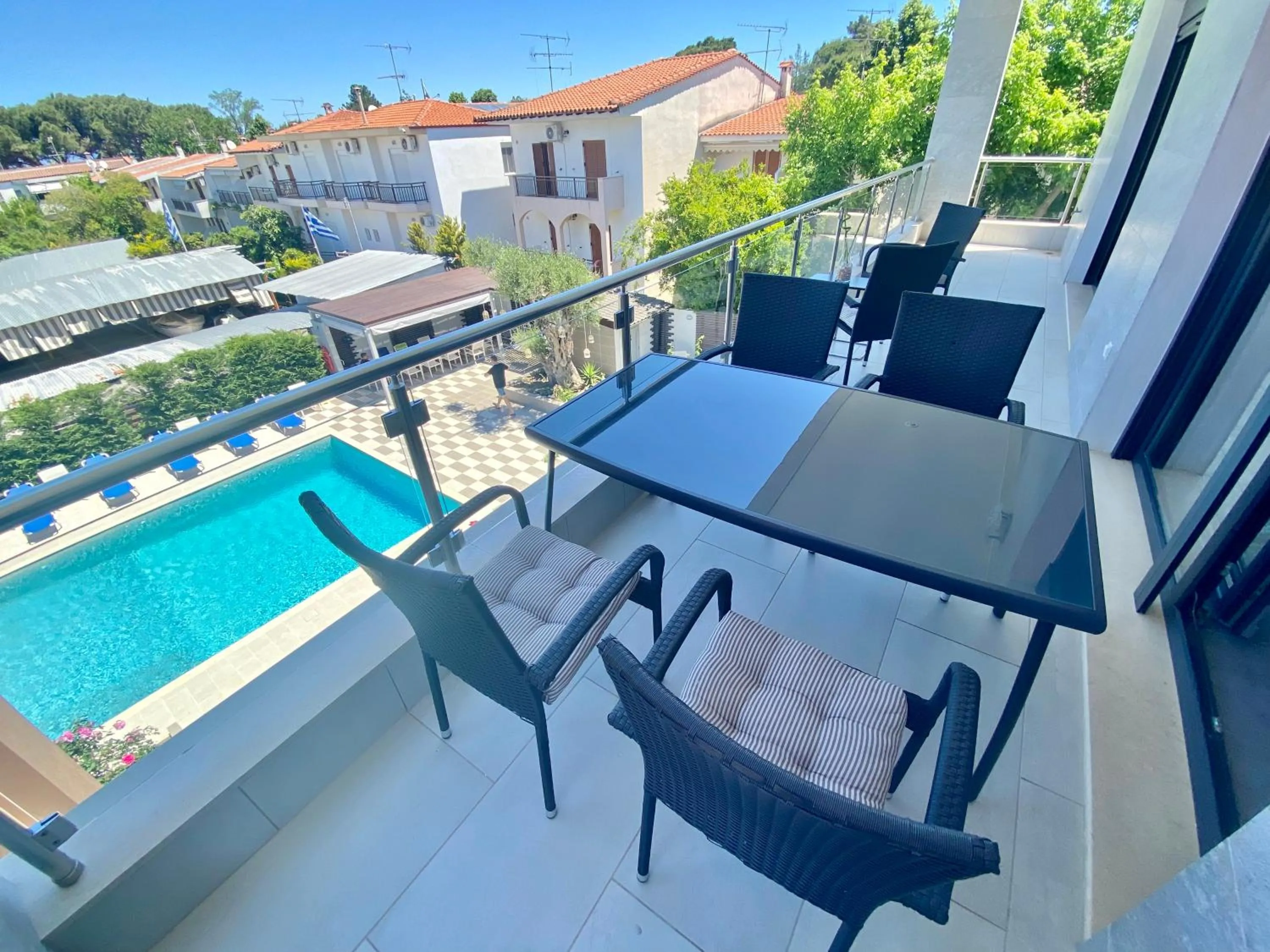 View (from property/room) in EllinFos Apartments