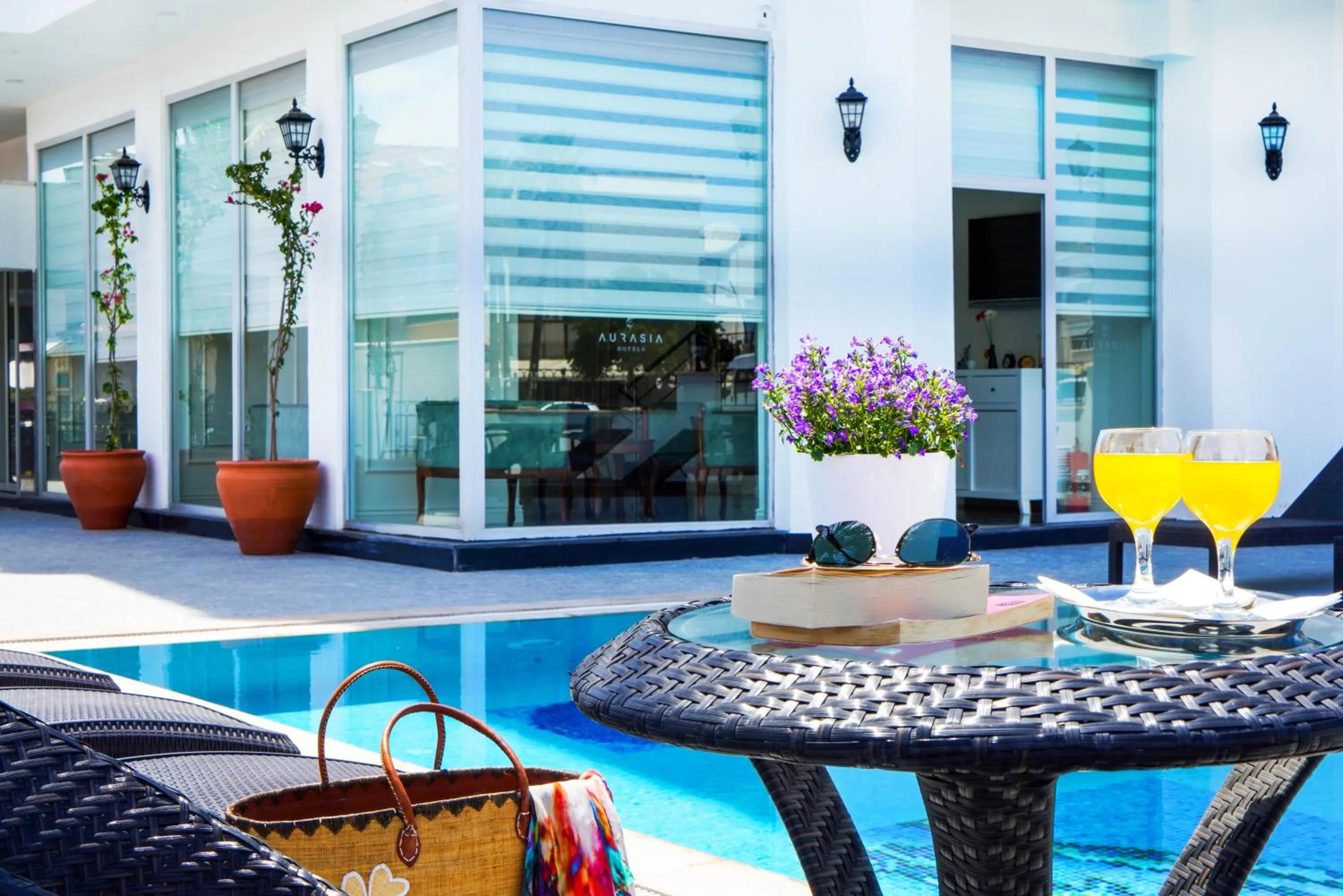 Swimming pool in Aurasia Sea Side Hotel