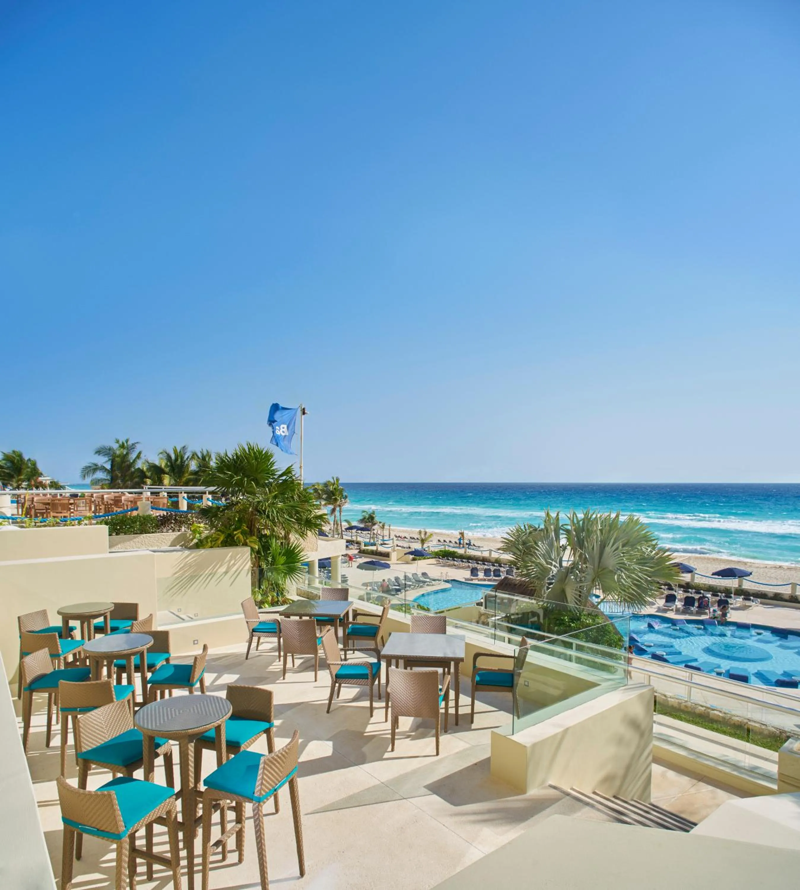 Balcony/Terrace in Occidental Tucancún - All Inclusive