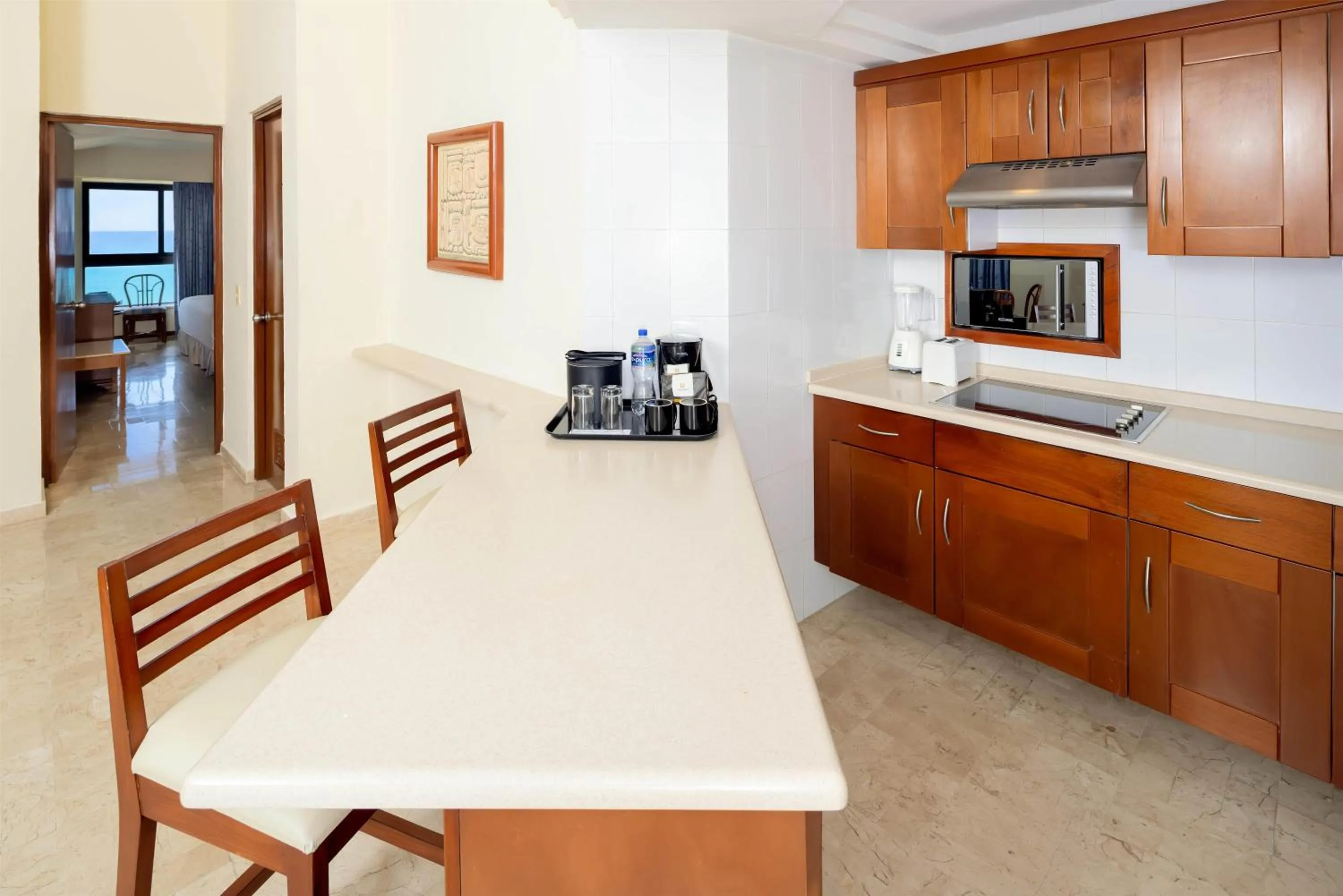 Kitchen or kitchenette in Occidental Tucancún - All Inclusive