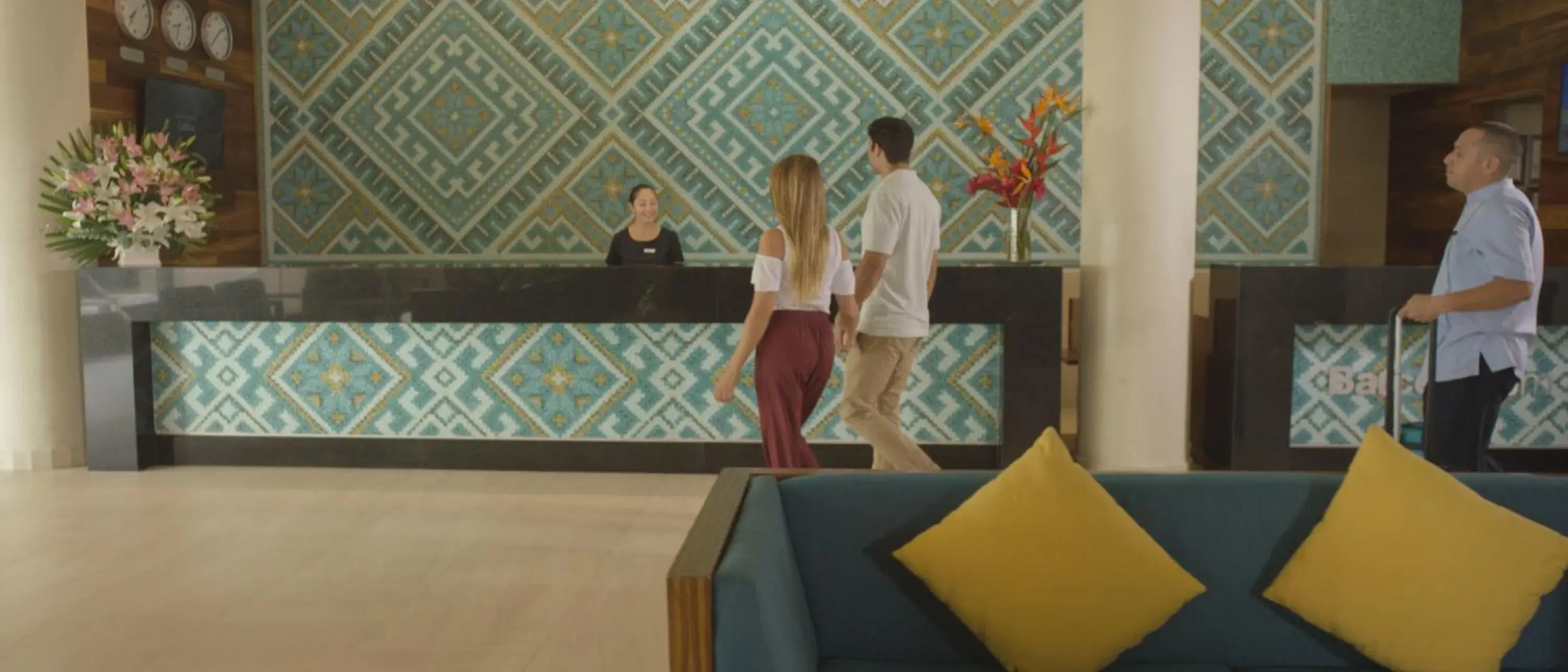 Lobby or reception in Occidental Tucancún - All Inclusive Lobby or reception in Occidental Tucancún - All Inclusive