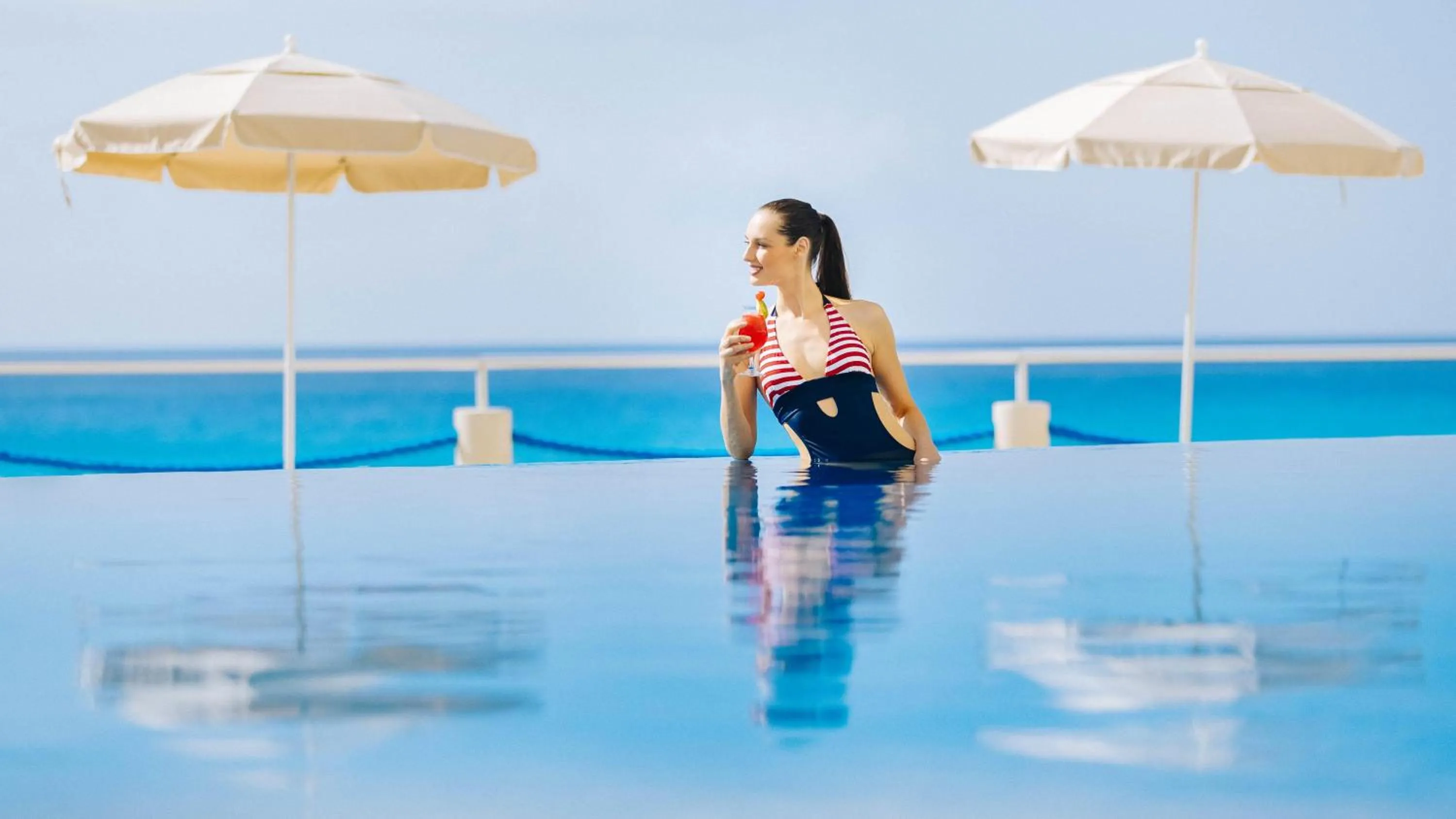 Pool view in Occidental Tucancún - All Inclusive