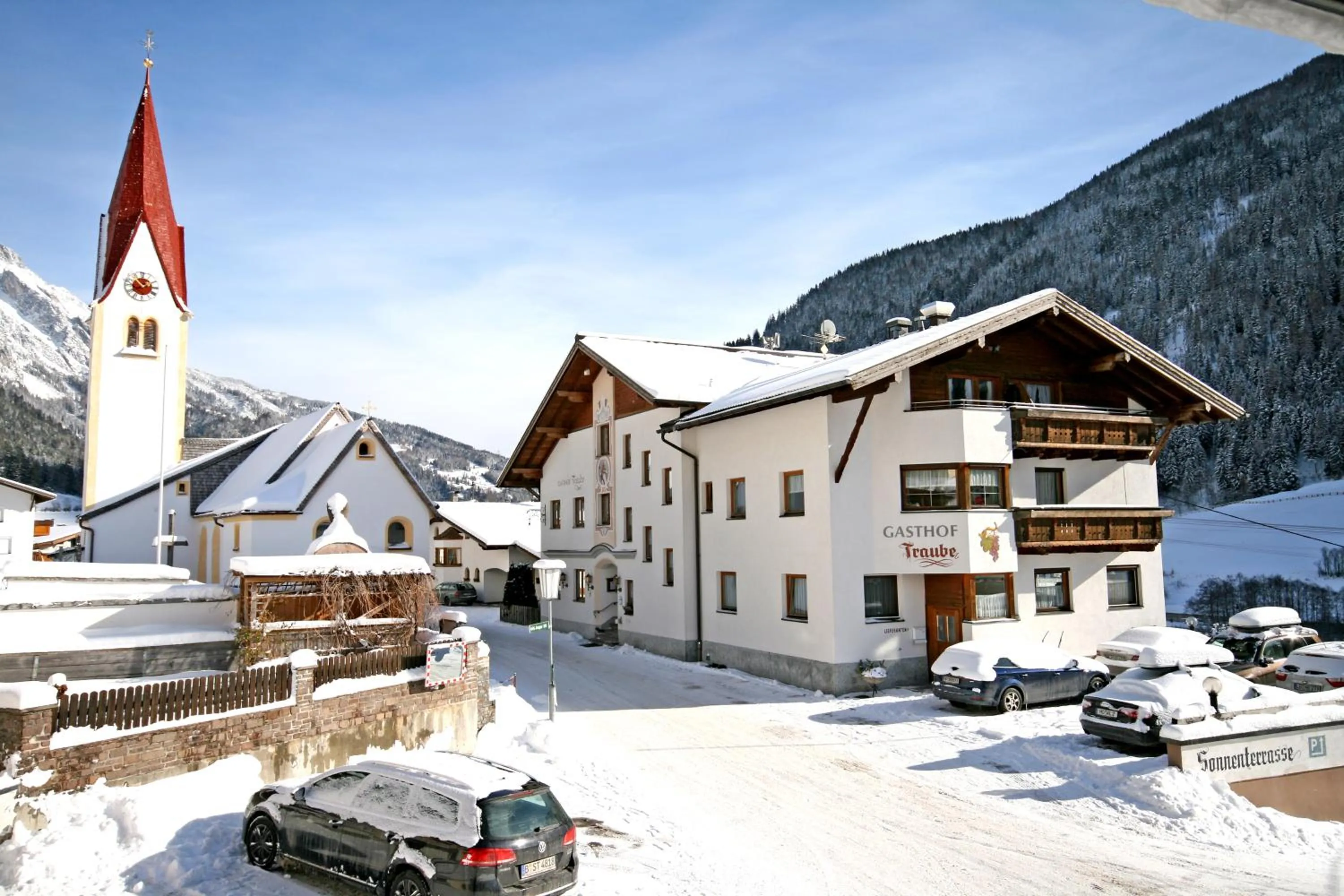 Property building in Hotel Traube