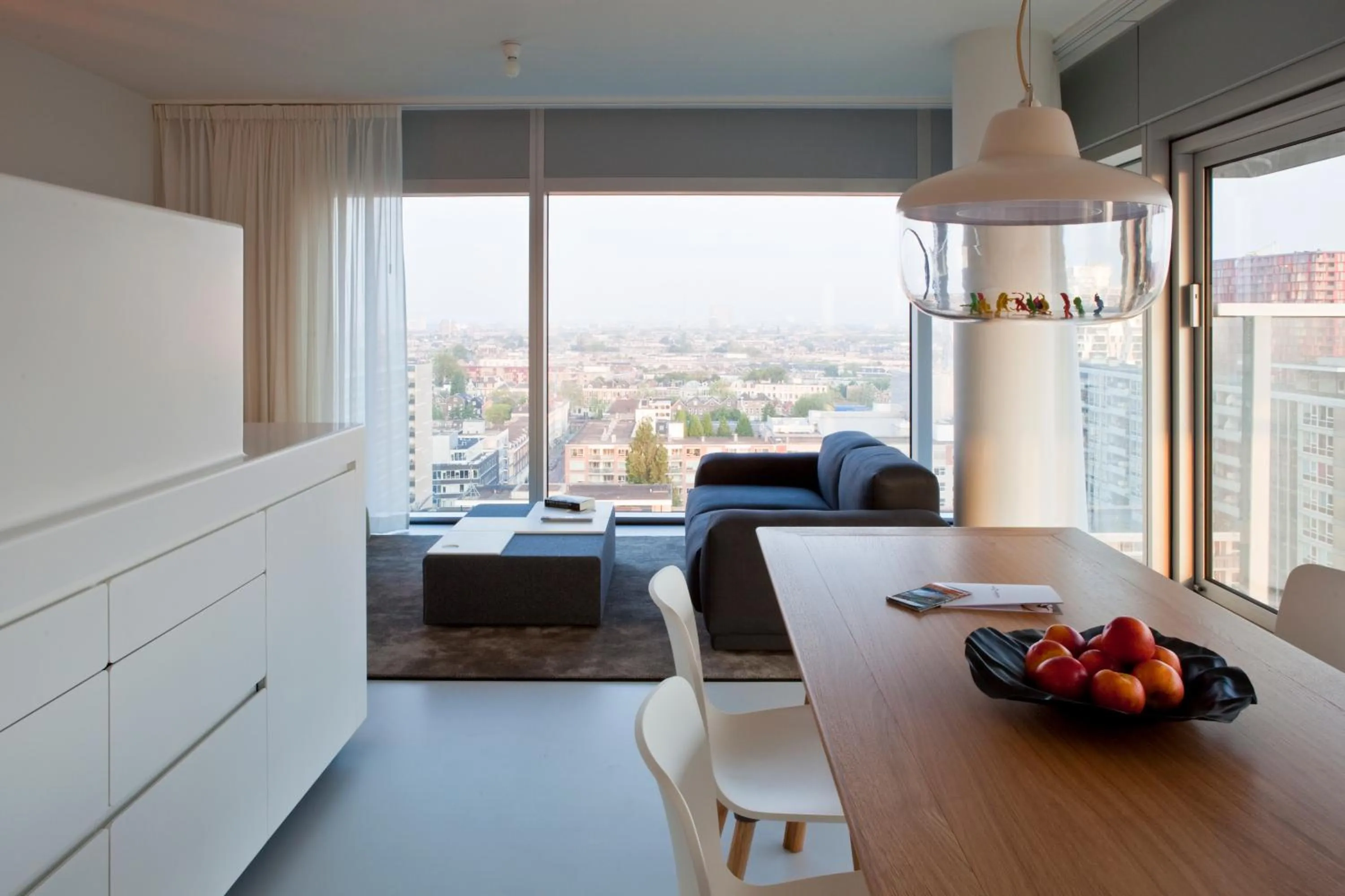 Living room in Urban Residences Rotterdam