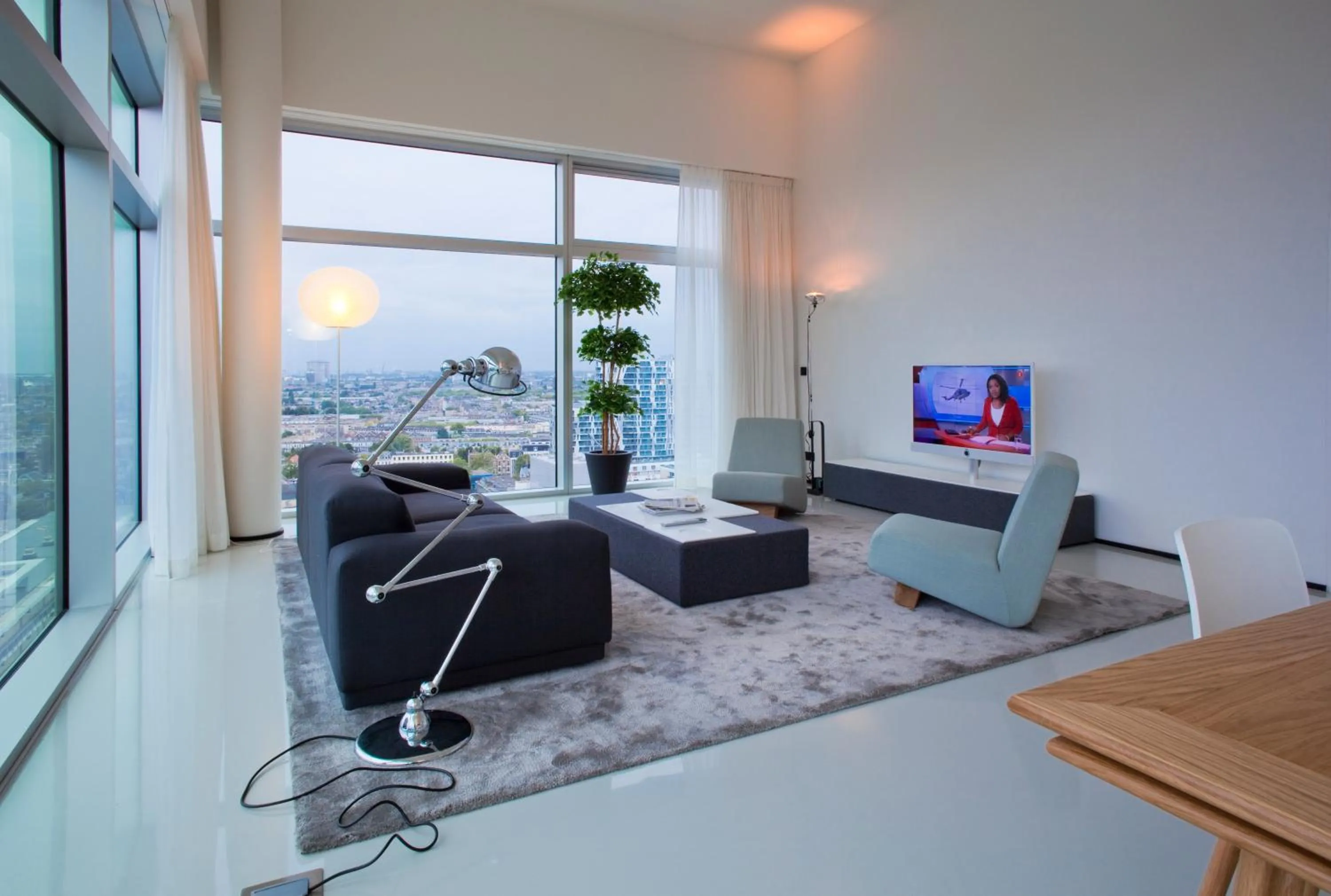 Living room in Urban Residences Rotterdam