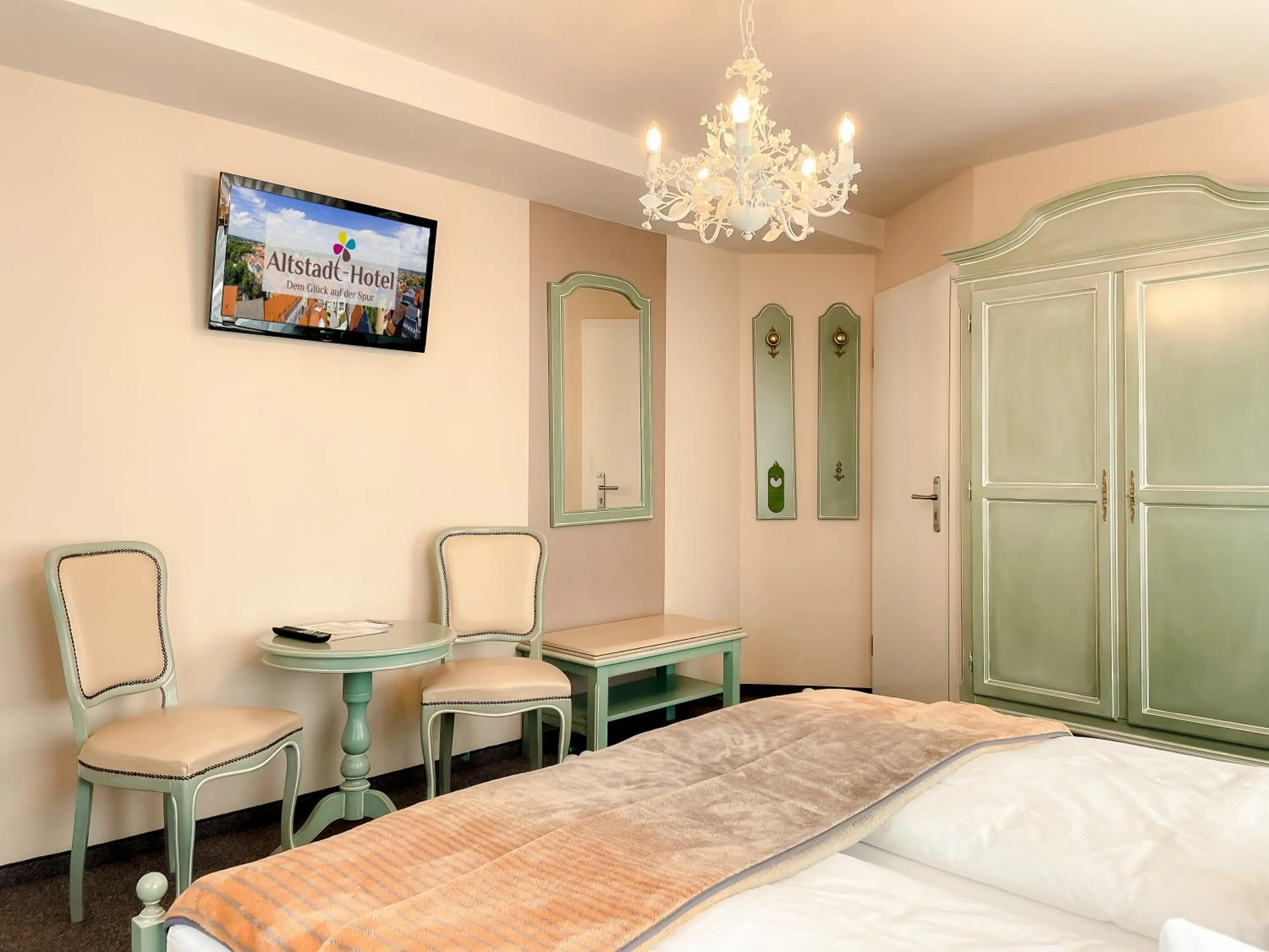 Bed in Altstadt-Hotel