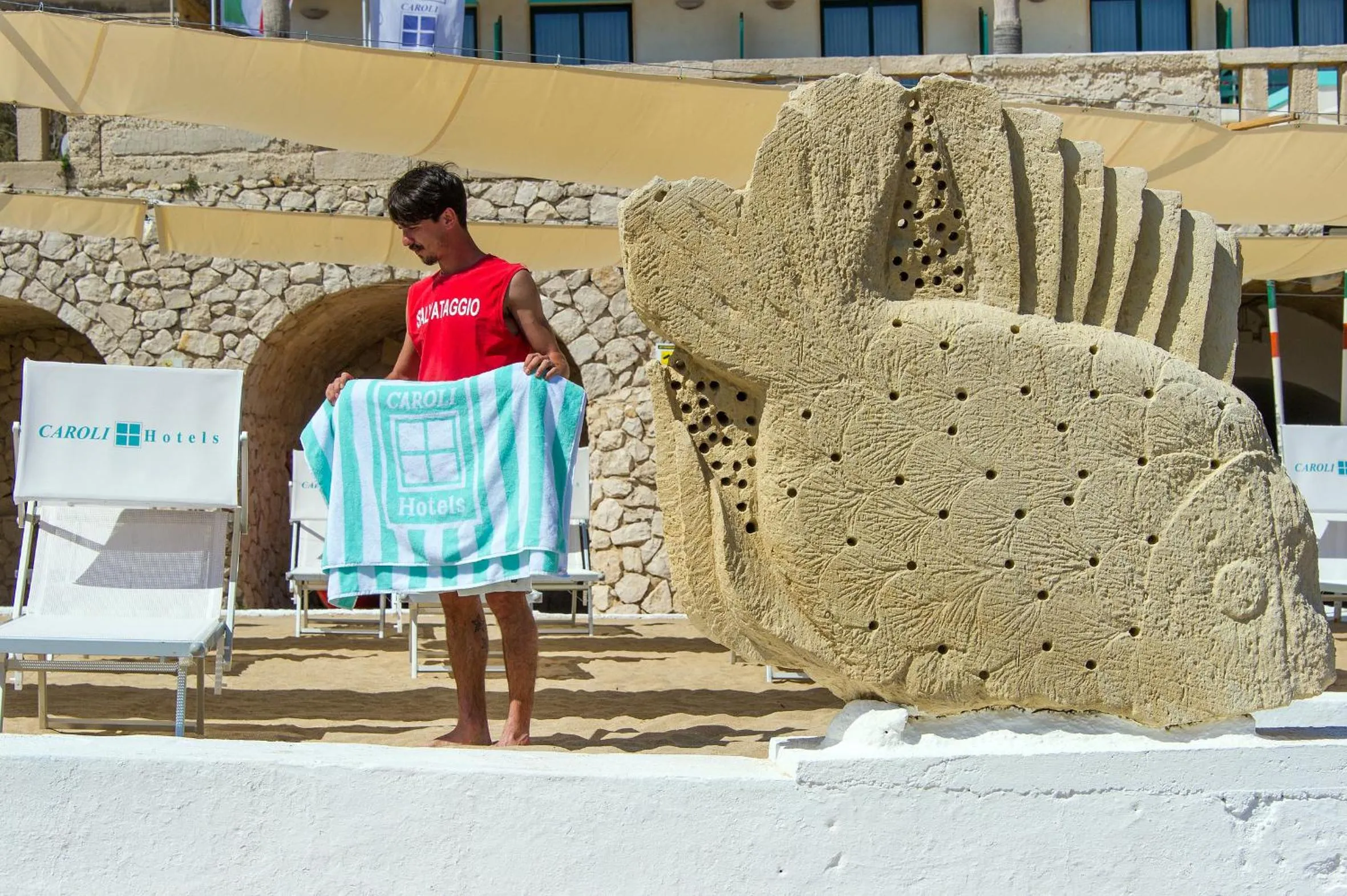 Beach in Villa La Meridiana - Caroli Hotels