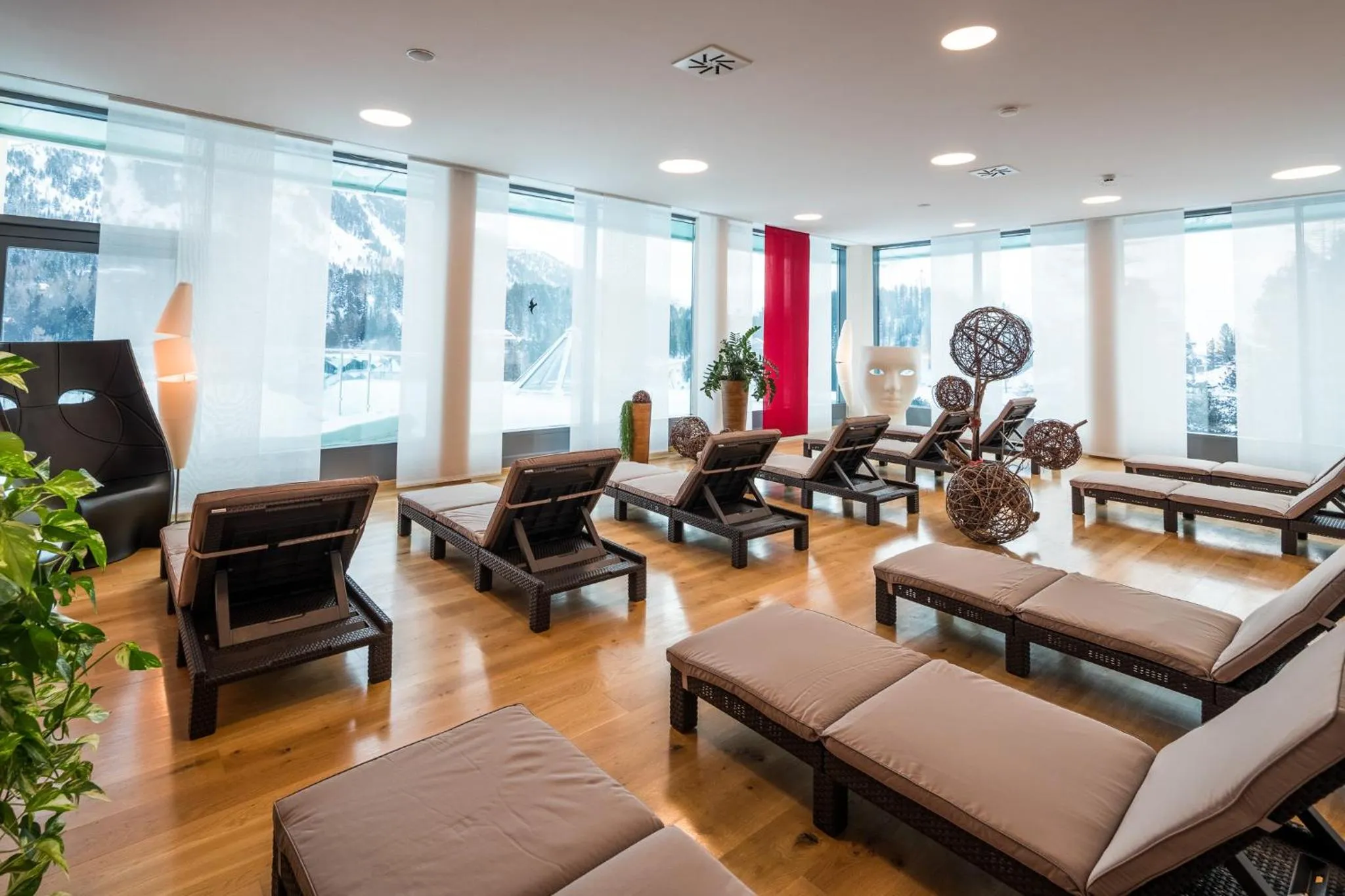 Spa and wellness centre/facilities in Panorama Hotel Turracher Höhe