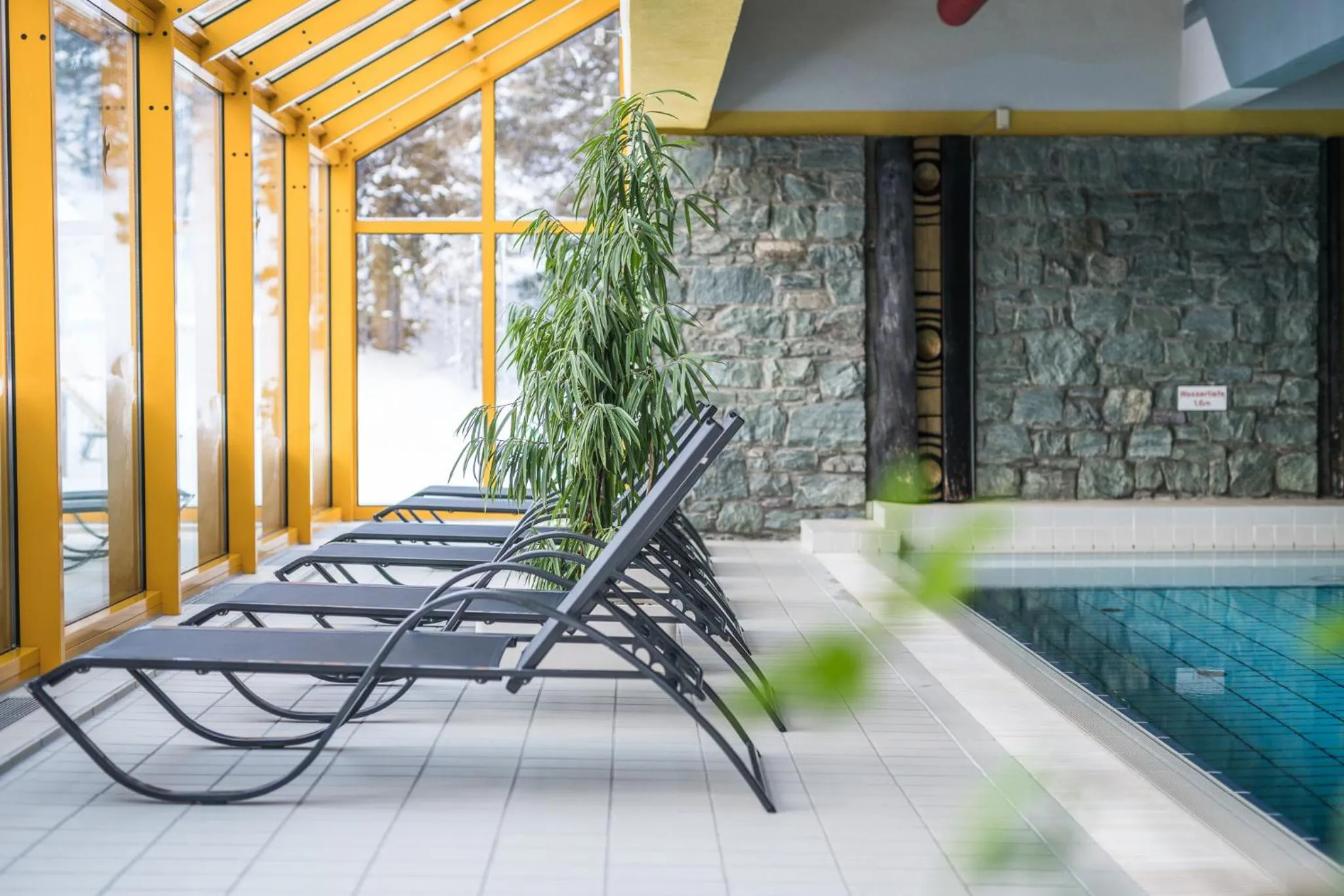 Swimming pool in Panorama Hotel Turracher Höhe