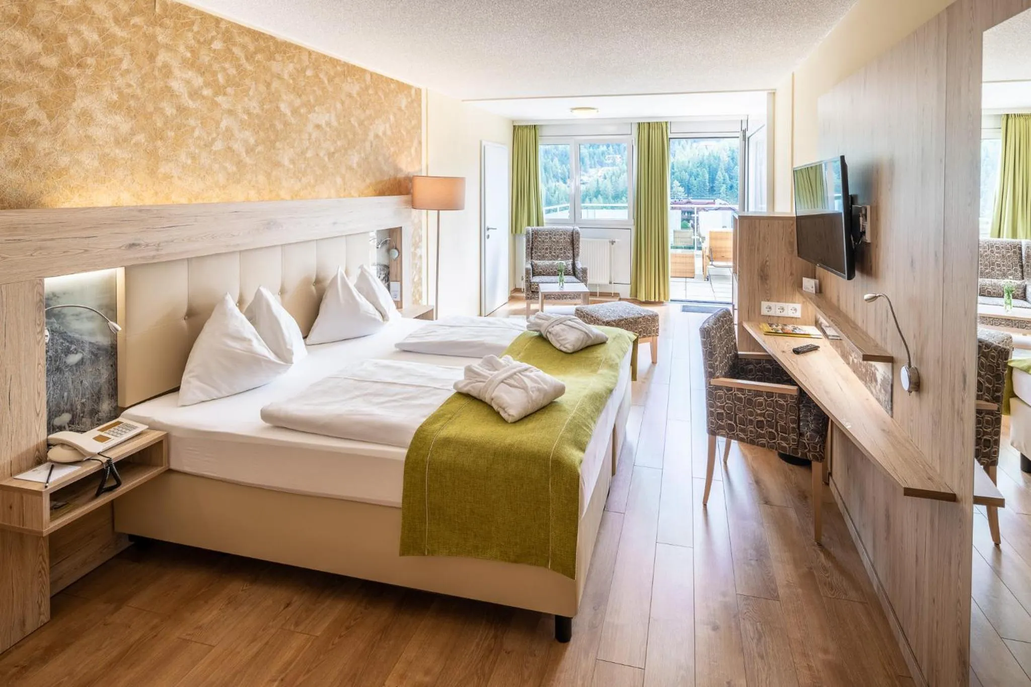 Bed in Panorama Hotel Turracher Höhe