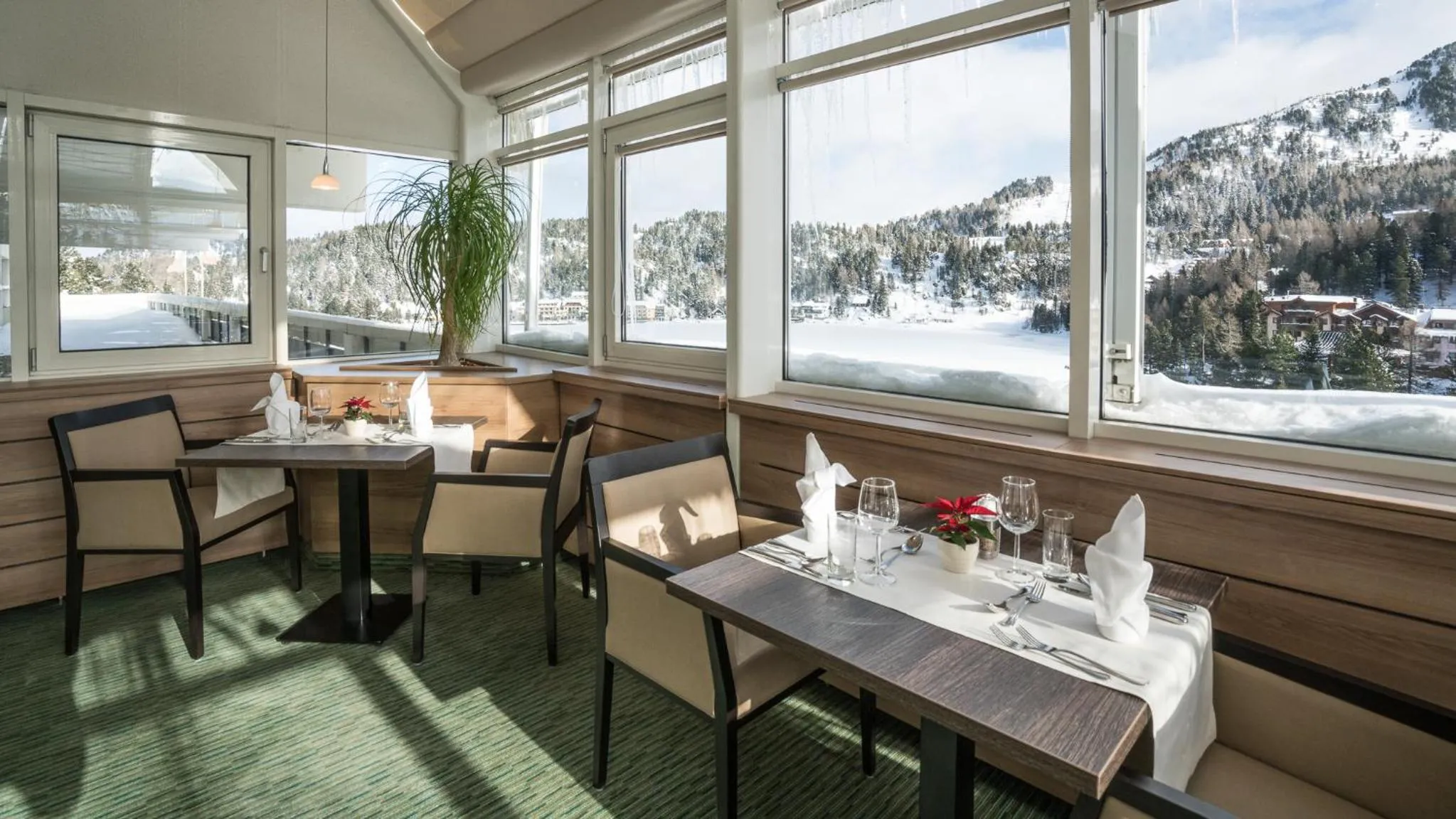 Restaurant/places to eat in Panorama Hotel Turracher Höhe