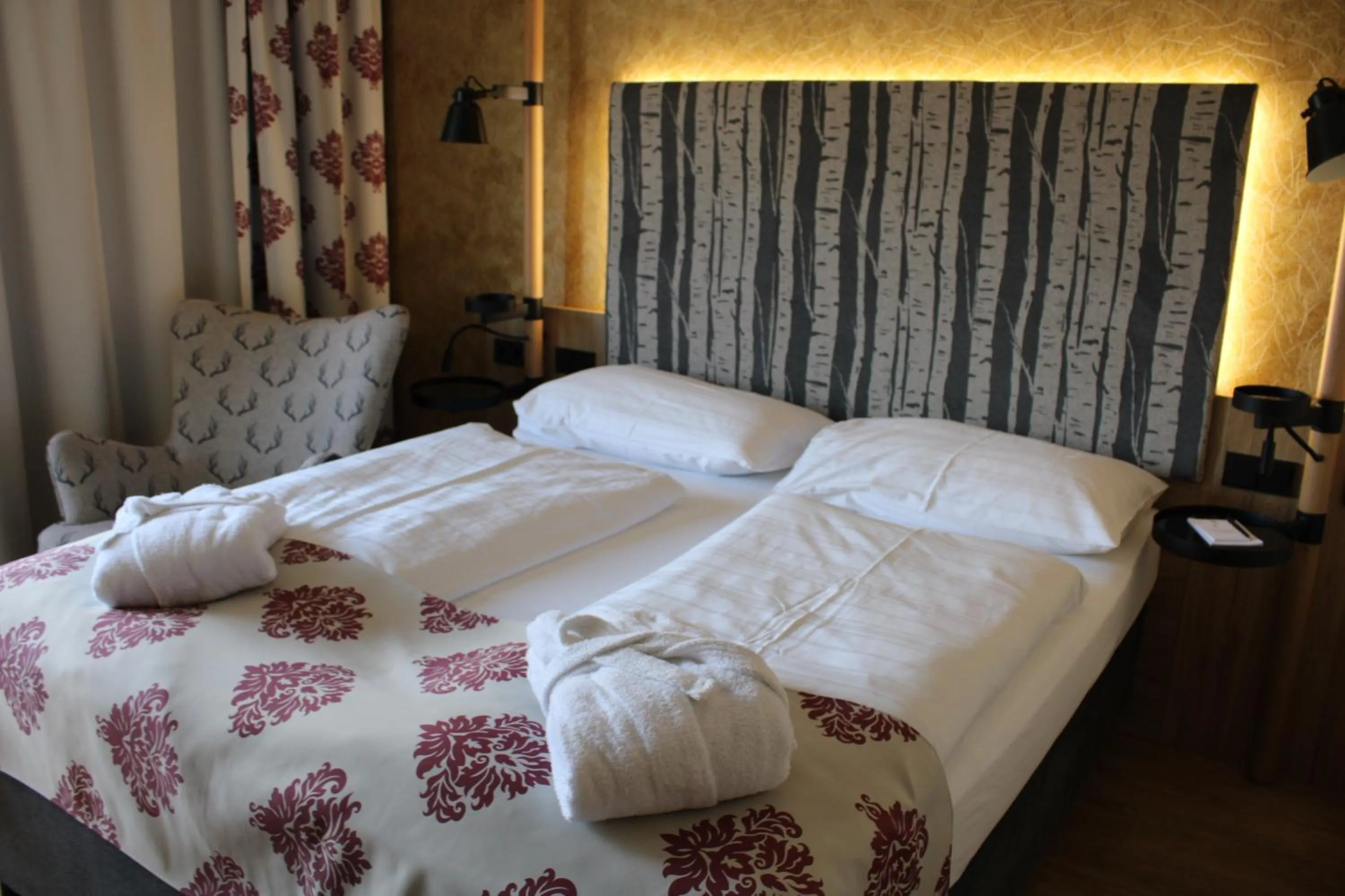 Bed in Panorama Hotel Turracher Höhe