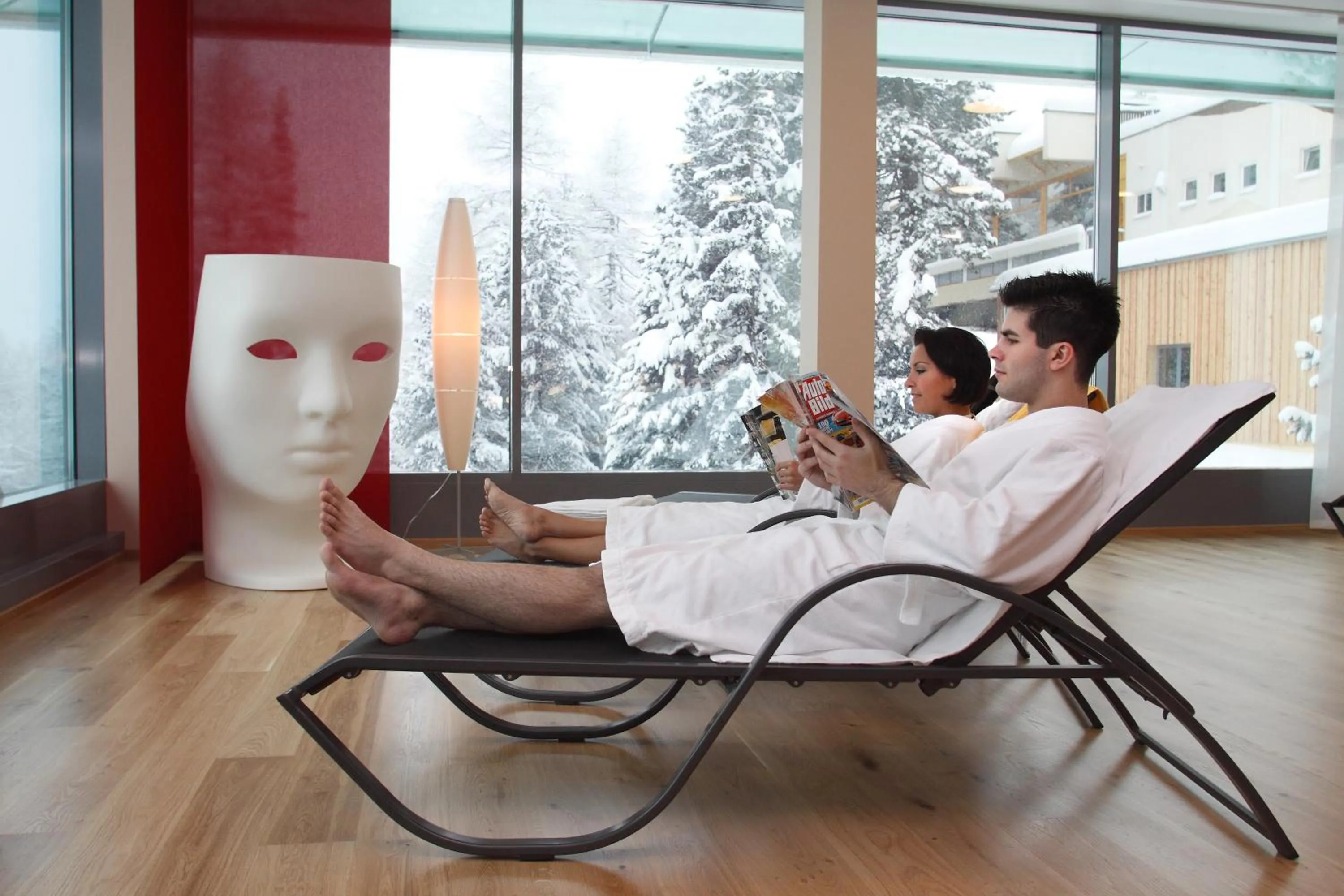 Spa and wellness centre/facilities in Panorama Hotel Turracher Höhe