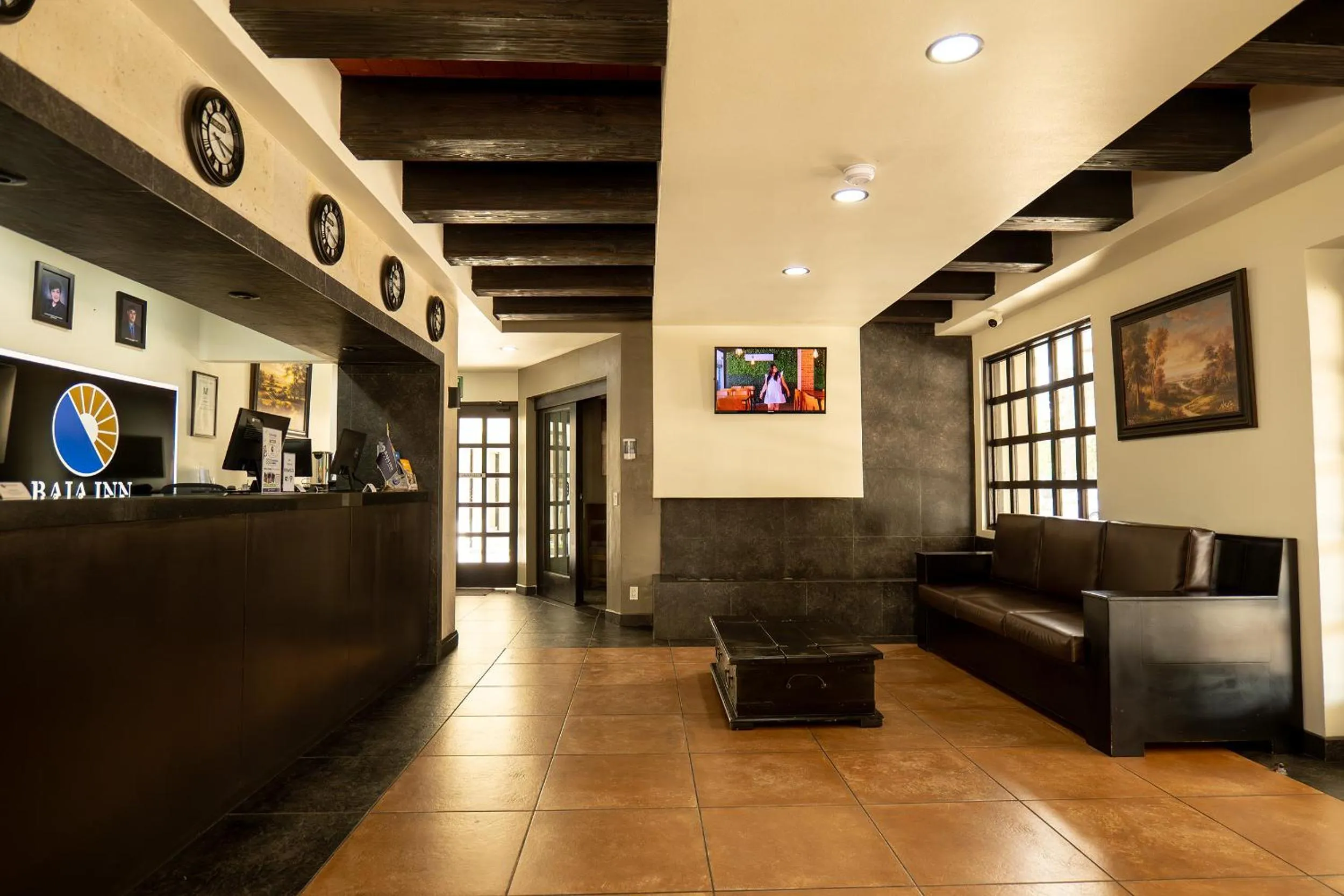 Lobby or reception in Baja Inn Hoteles Rio