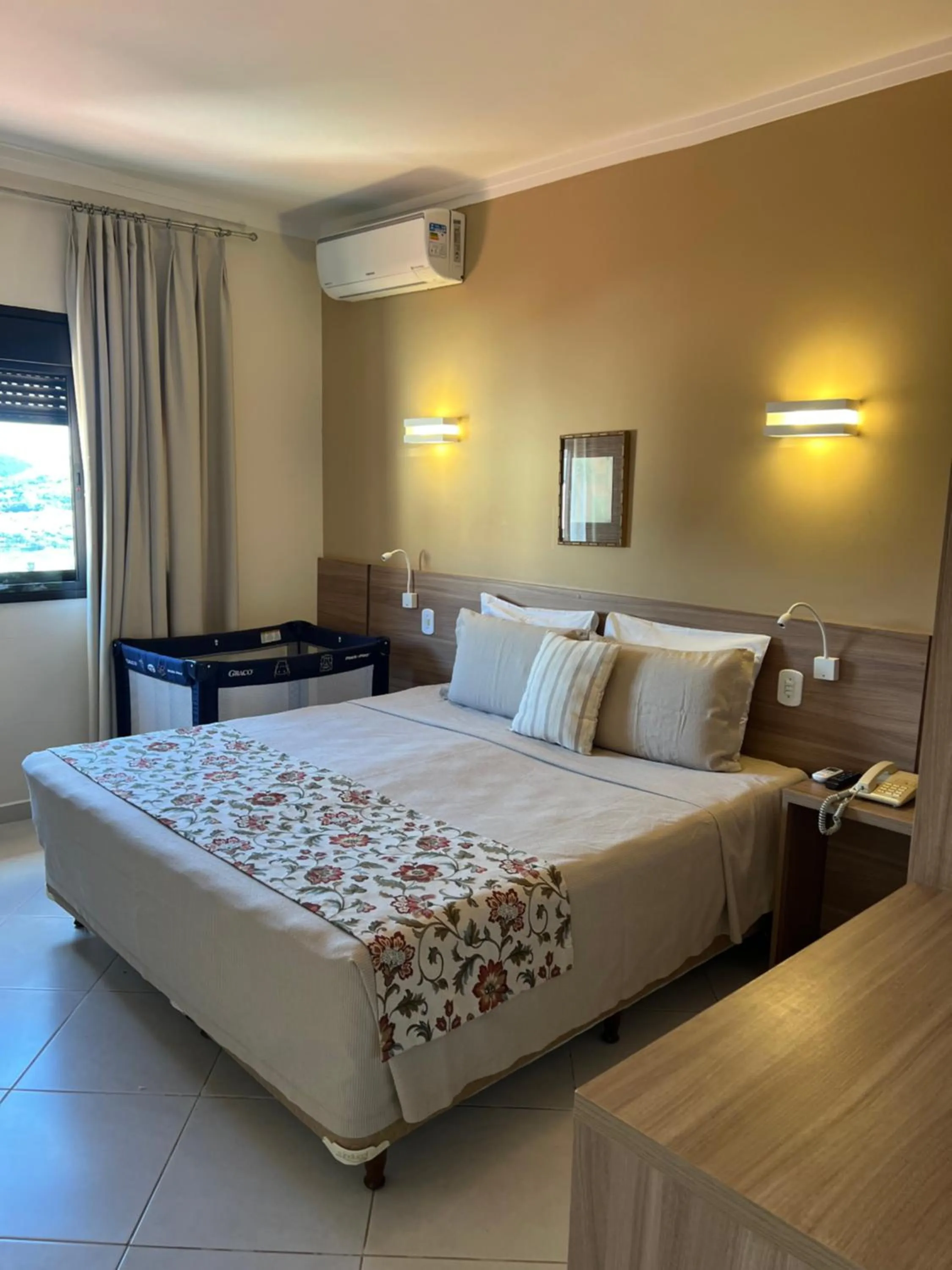 Bed in Guararema Parque Hotel