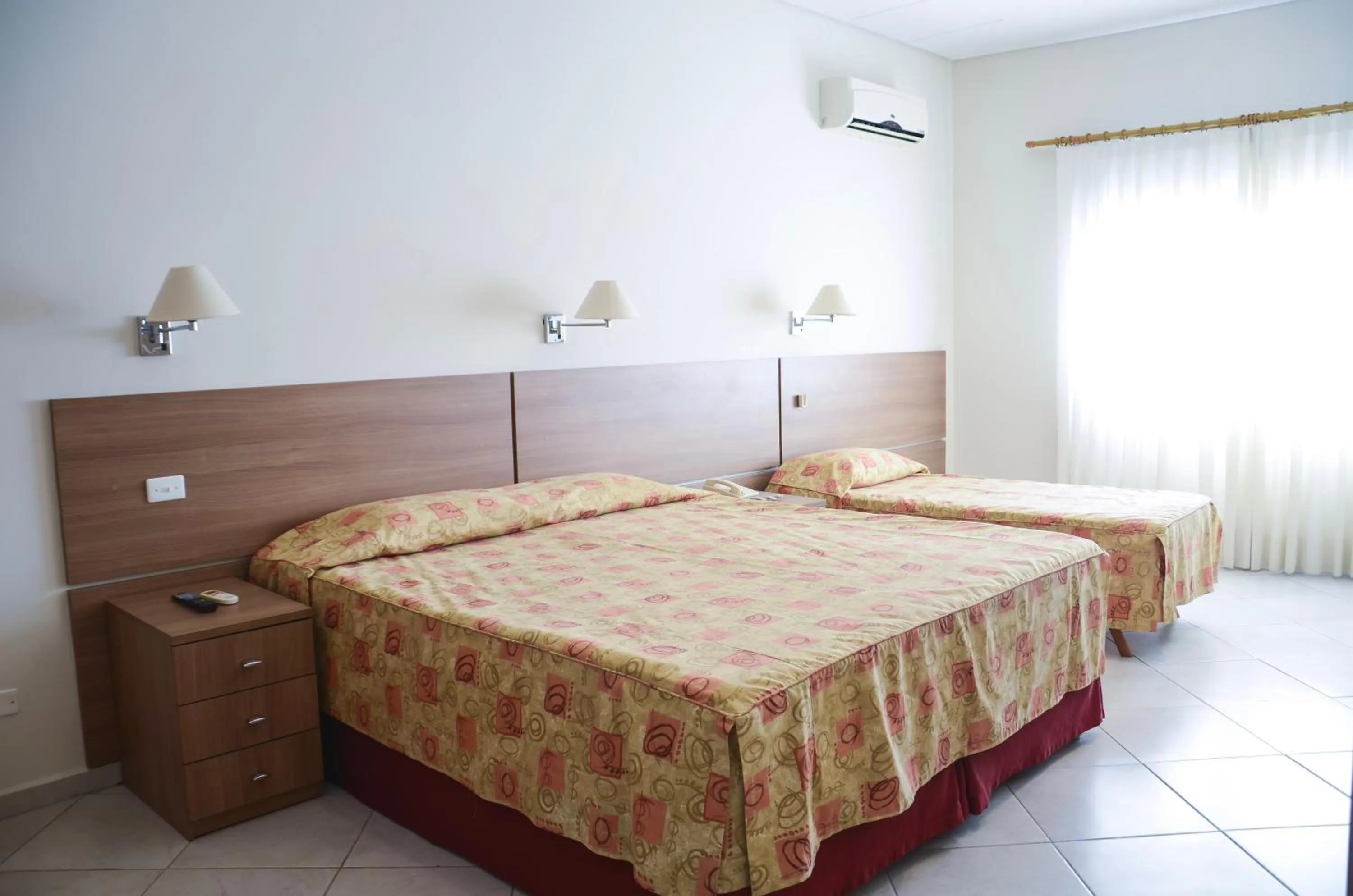 Bed in Guararema Parque Hotel