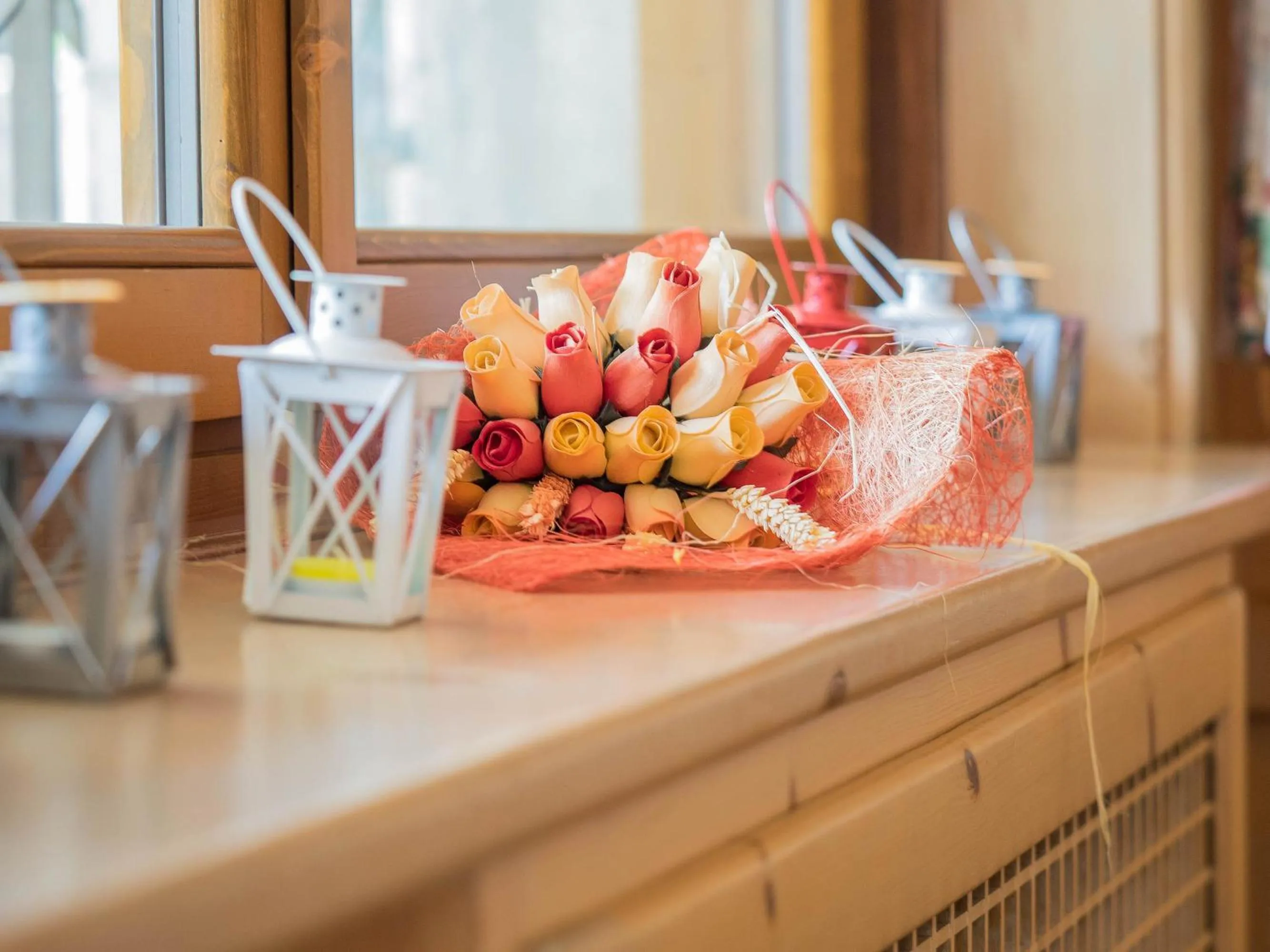 Decorative detail in Hotel Baita della Luna