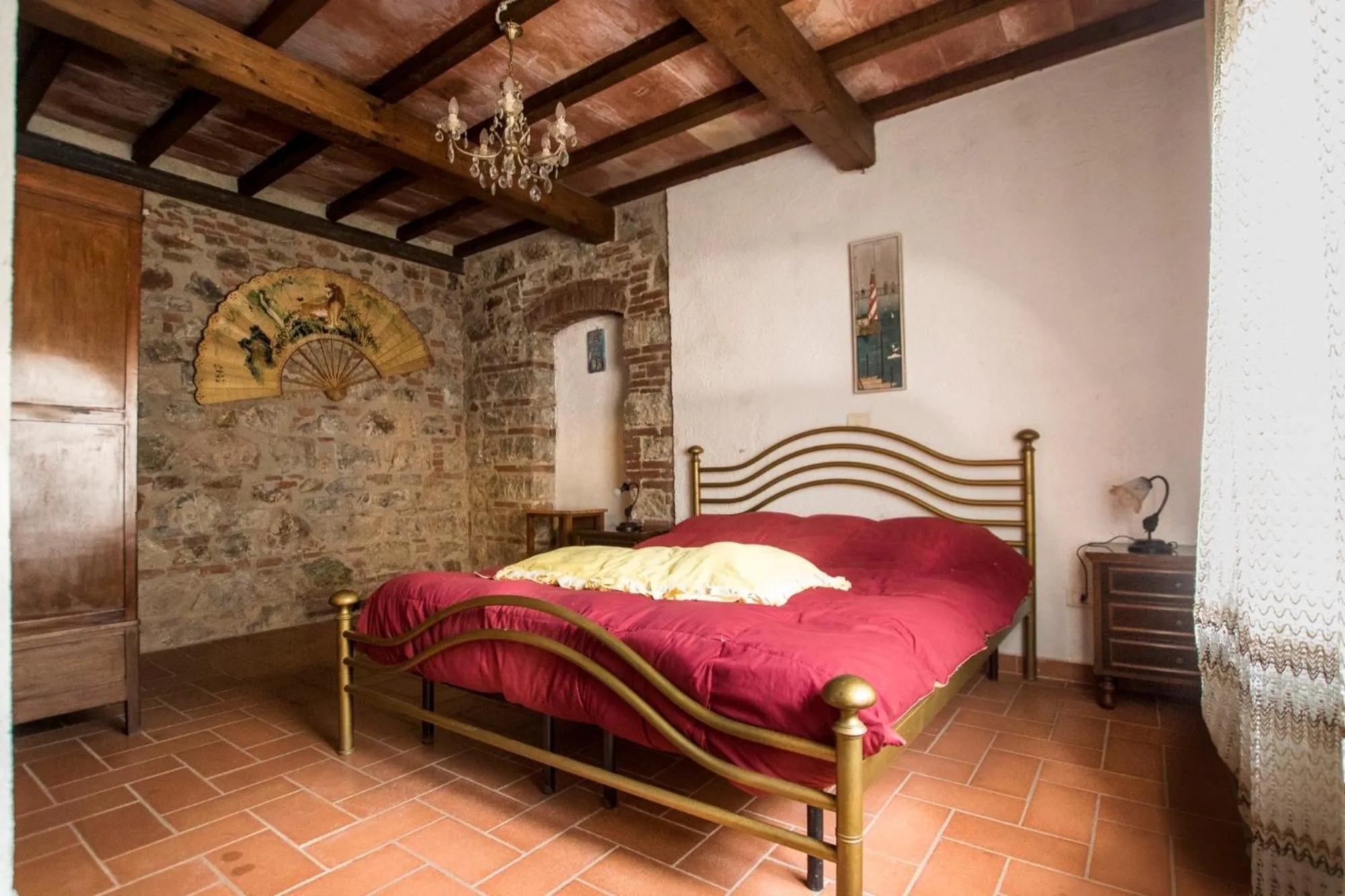 Rustic Tuscan style apartment