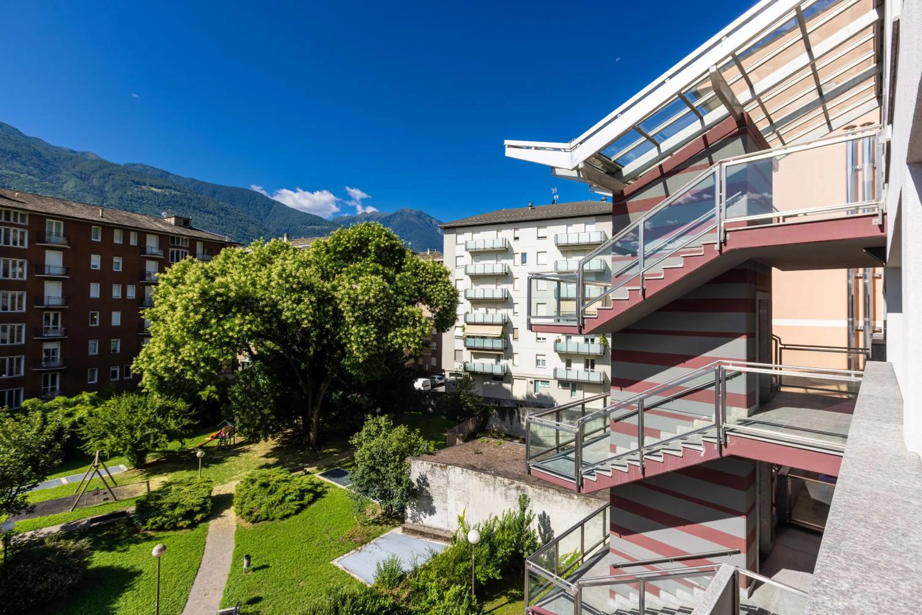 Natural landscape in Piazzi House